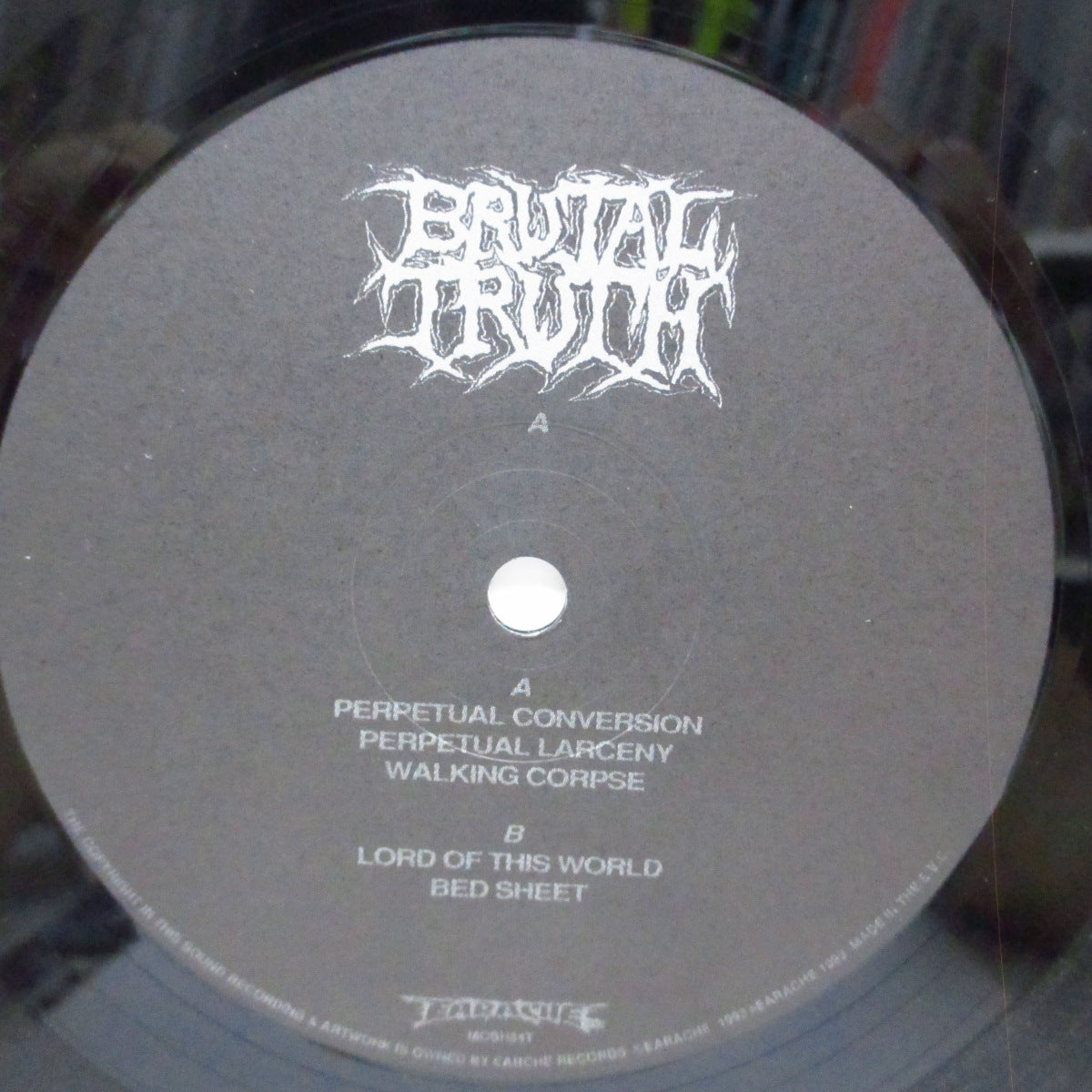 BRUTAL TRUTH (ブルータル・トゥルース) - Perpetual Conversion (UKオリジナル 12")