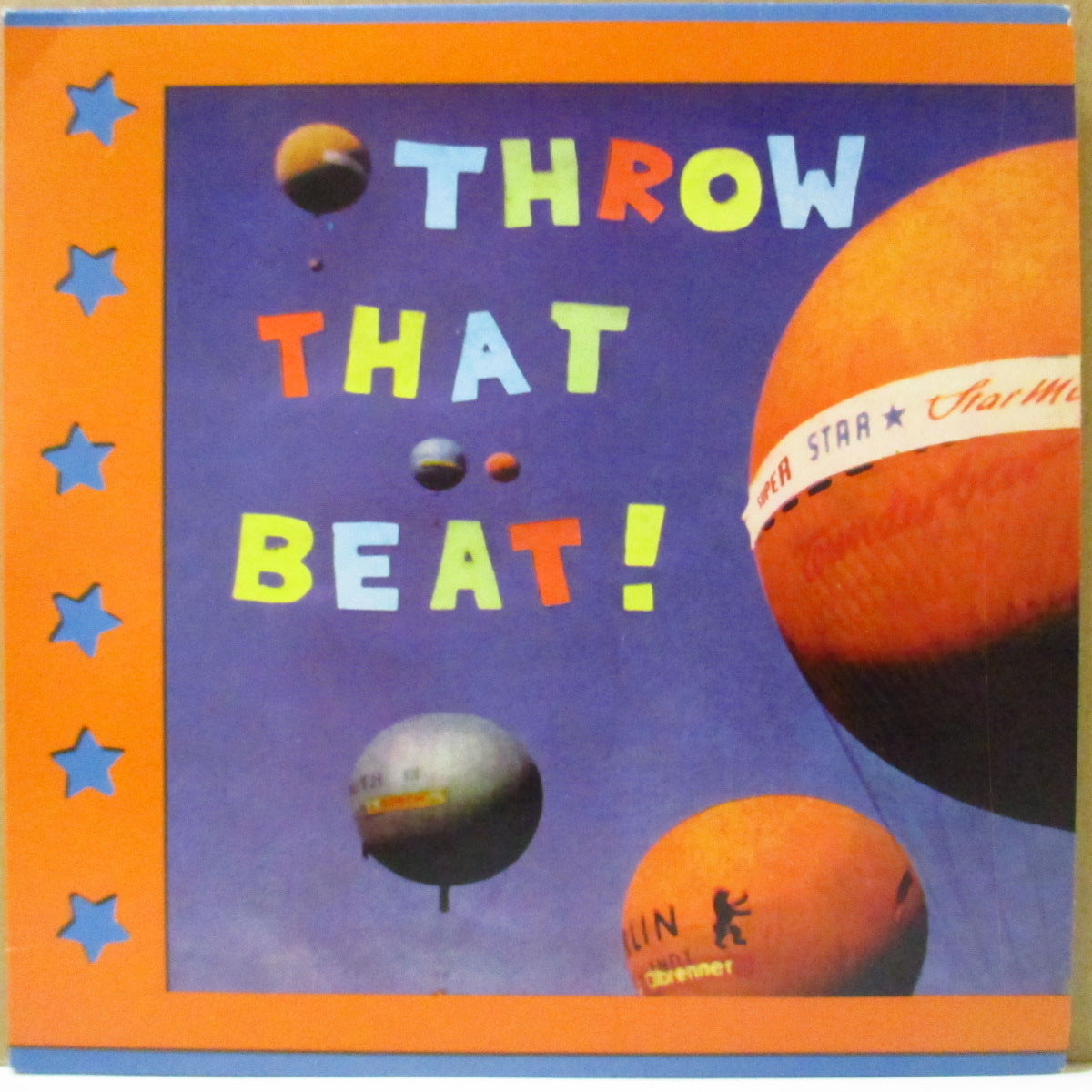 THROW THAT BEAT (IN THE GARBAGECAN!) (スロー・ザット・ビート (イン・ザ・ガービッジカン)) - Sunshine In My Heart (Spain '94 オリジナル 7インチ+光沢固紙ジャケ)