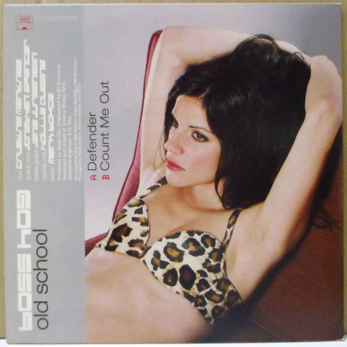 BOSS HOG (ボス・ホッグ) - Old School (US '99 限定「ホワイトヴァイナル」 7インチ+光沢固紙ジャケ)