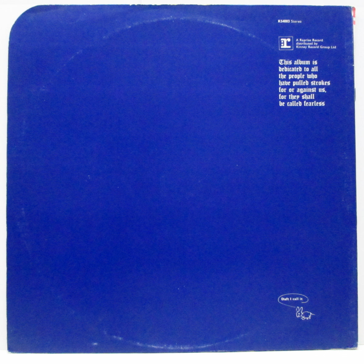 FAMILY (ファミリー) - Fearless (UK オリジナル LP+マルチ見開ジャケ/インサート無) '71年5th アルバム!