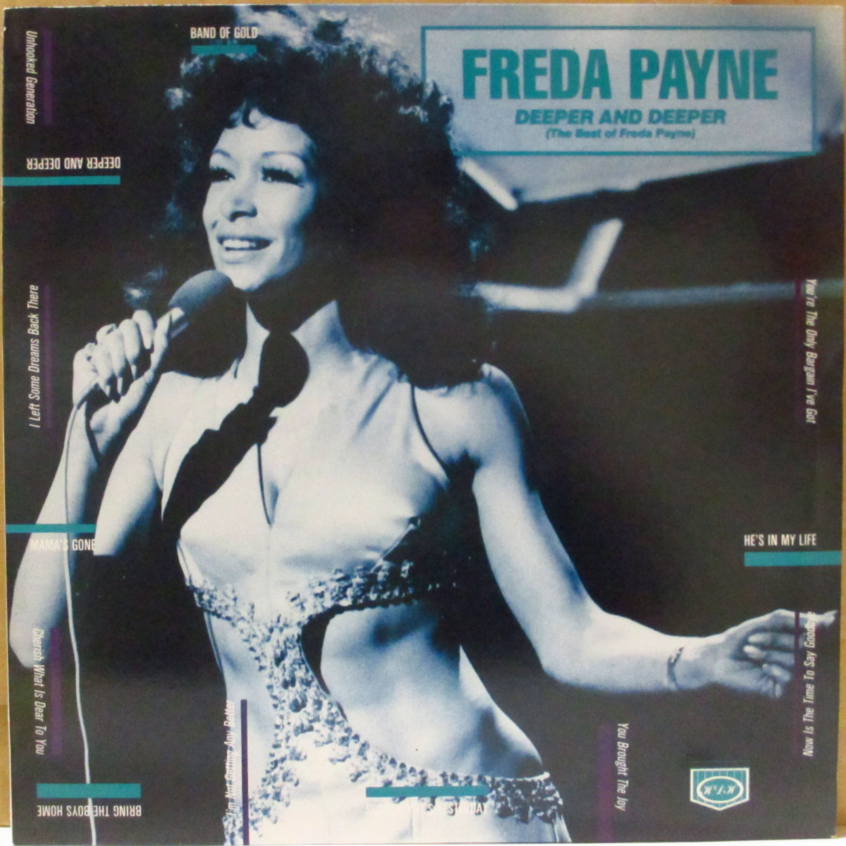 FREDA PAYNE (フリーダ・ペイン) - Deeper And Deeper (The Best Of Freda Payne) (UK '89 オリジナル LP) インヴィクタス社期黄金期ベスト13曲!