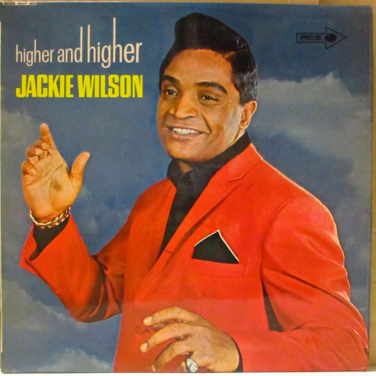 JACKIE WILSON (ジャッキー・ウィルソン) - Higher And Higher (UK '68 オリジナル・モノラル LP/表面コーティング・ジャケ) ノーザンソウル期名作!