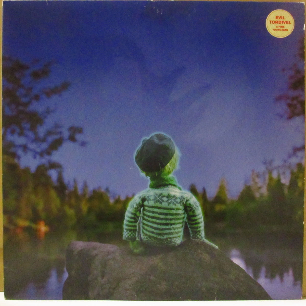 EVIL TORDIVEL (イーヴル・トーディヴェル) - A Fine Young Man (Norway '04 オリジナル LP+固紙インナー/レアステッカー付き光沢ジャケ) 1stアルバム