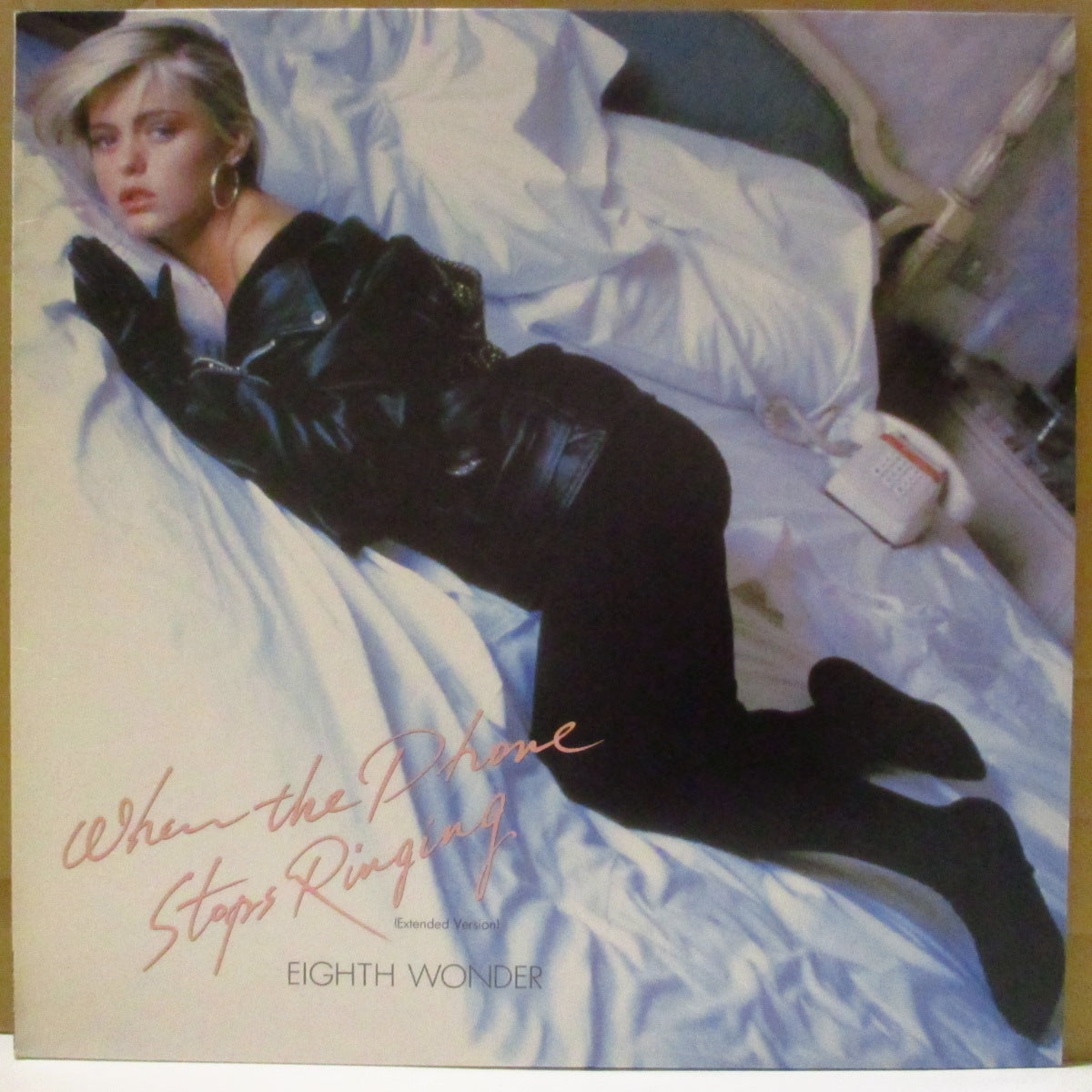 EIGHTH WONDER (エイス・ワンダー) - 浮気なテディ・ボーイ - When The Phone Stops Ringing - Extended Version (Japan '87 オリジナル 12インチ+インサート/帯欠)