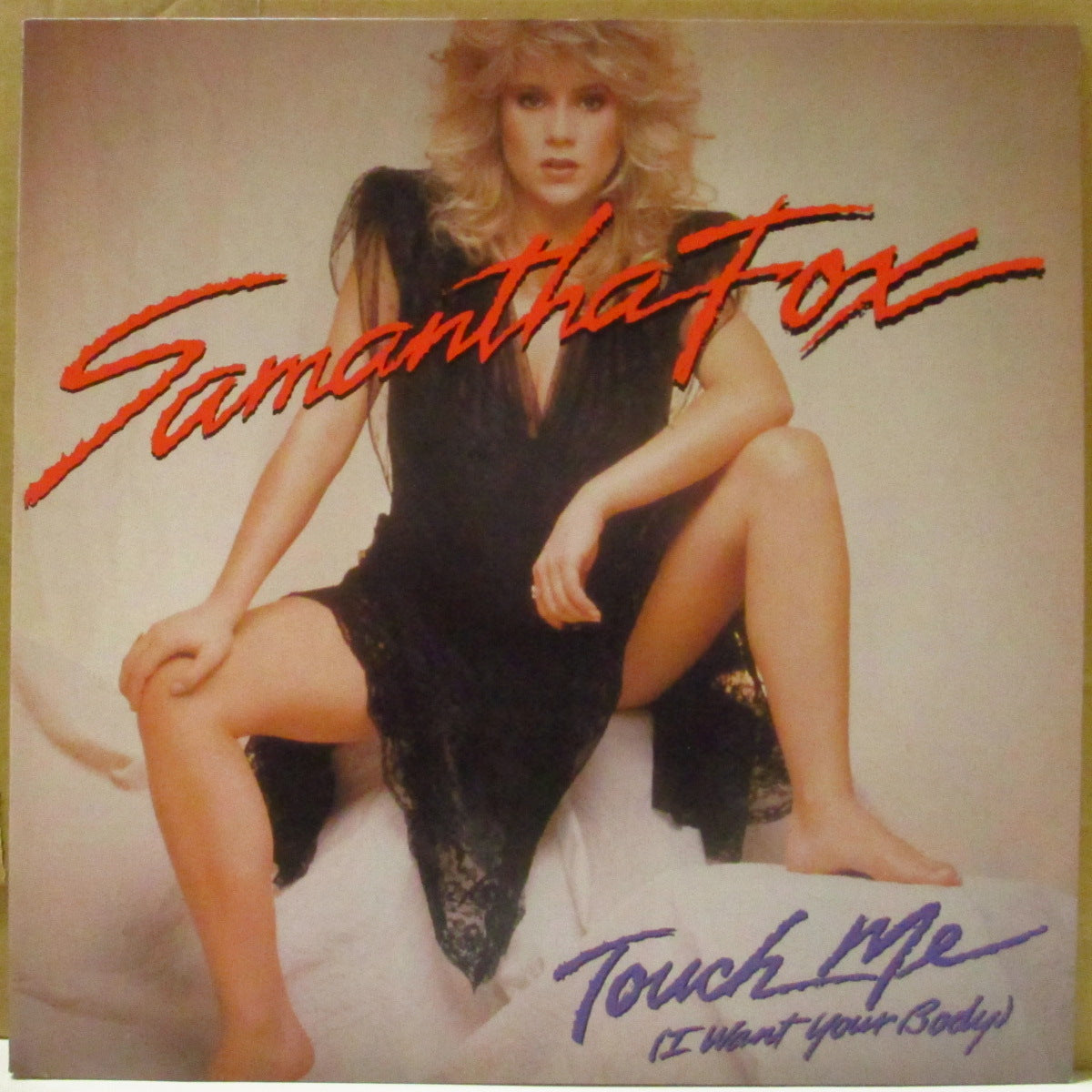 SAMANTHA FOX (サマンサ・フォックス) - タッチ・ミー - Touch Me - I Want Your Body (Japan '86 オリジナル 12インチ+2xインサート/帯欠)