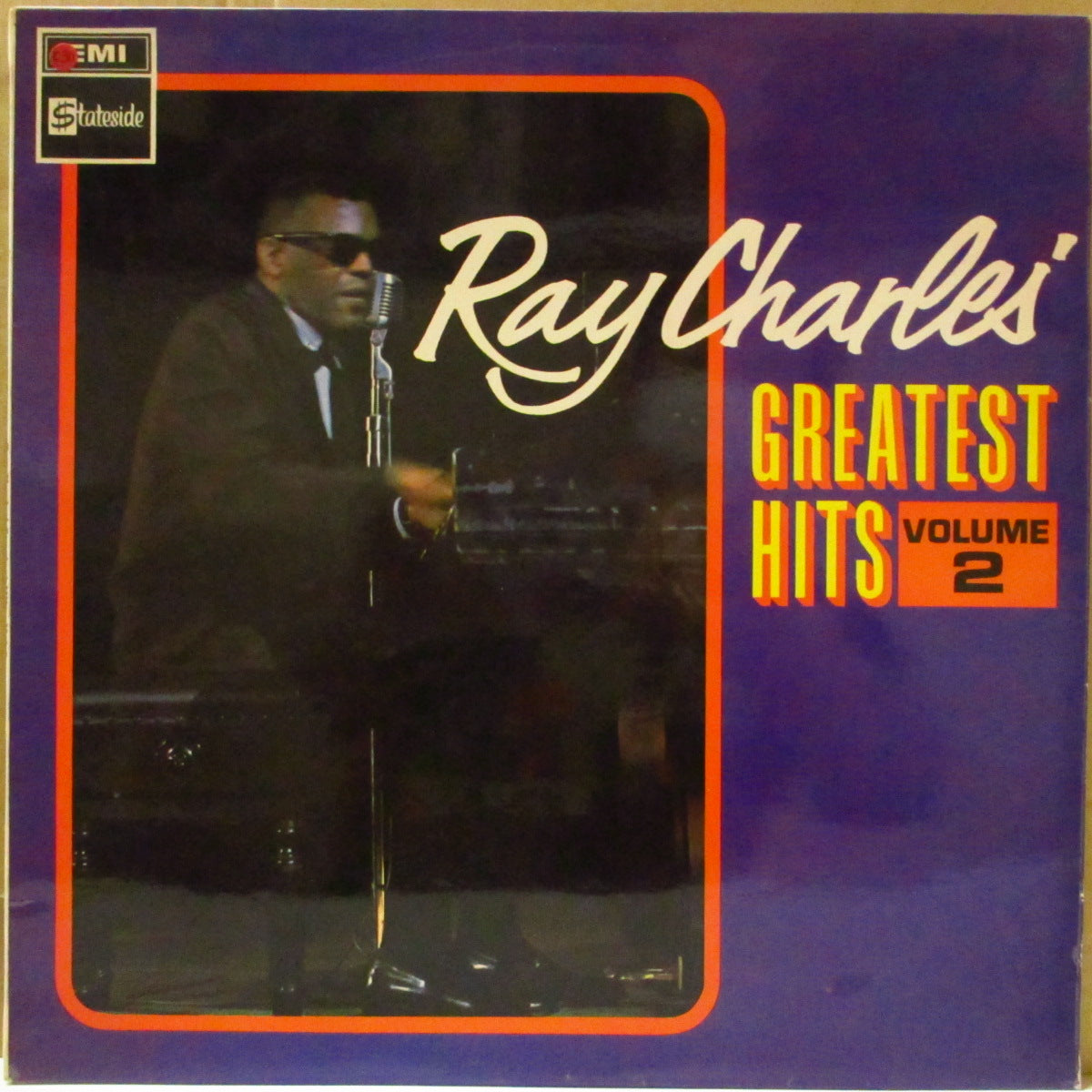 RAY CHARLES (レイ・チャールズ) - Greatest Hits Vol.2 (UK '67 オリジナル・モノラル LP/表面コーティング折り返しジャケ) ABCパラマウント社期のベスト・コンピ第二弾!