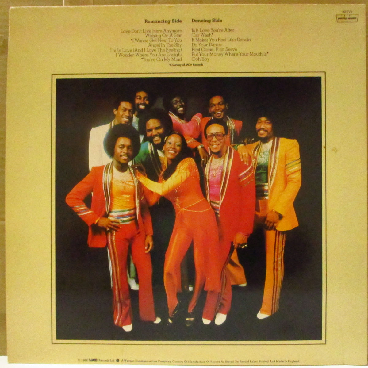 ROSE ROYCE (ローズ・ロイス) - Greatest Hits (UK '80 オリジナル・ステレオ LP) L.A.ファンク・ディスコ・グループ、ベスト14曲!
