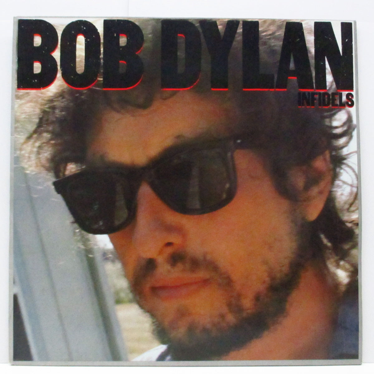BOB DYLAN (ボブ・ディラン) - Infidels (UK オリジナル「オレンジ/イエロー」ラベ LP+インナー/光沢ジャケ)