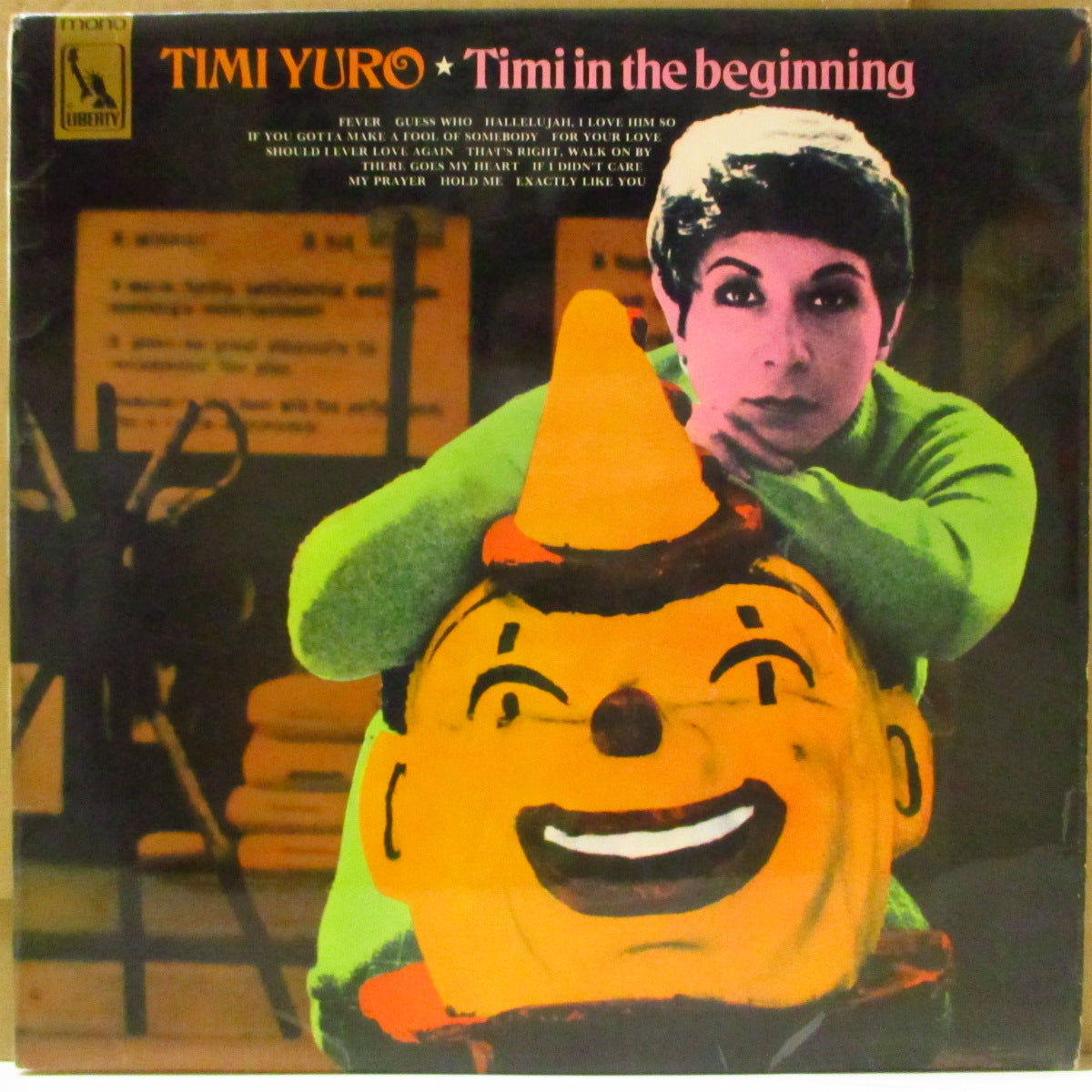 TIMI YURO (ティミー・ユーロ) - Timi In The Beginning (UK '68 オリジナル・モノラル LP/表面コーティング・ジャケ) 英国独自編集コンピ