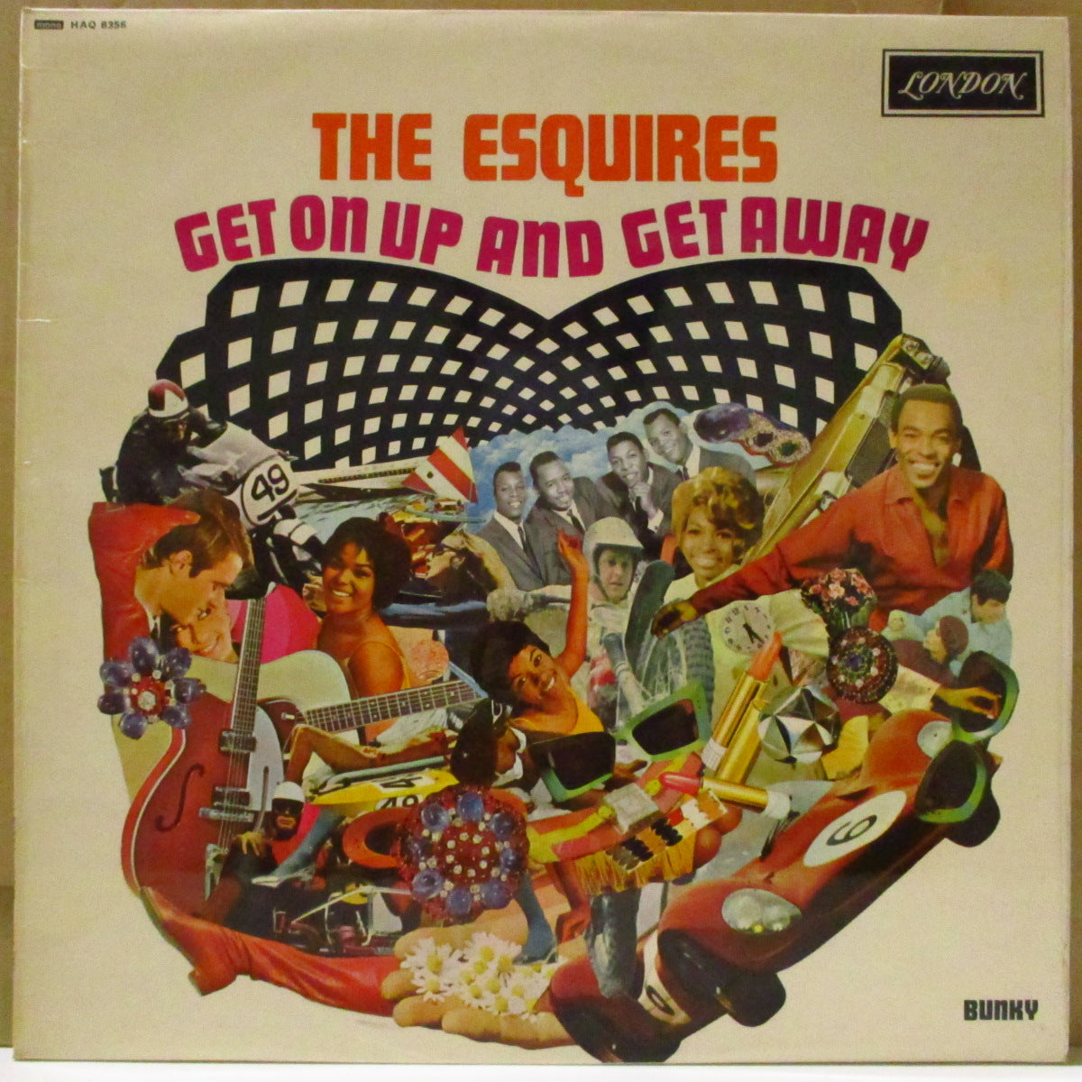 ESQUIRES, THE (ザ・エスクワイアーズ) - Get On Up And Get Away (UK '67 オリジナル・モノラル LP/表面コーティング・ジャケ) 名作1stアルバム!