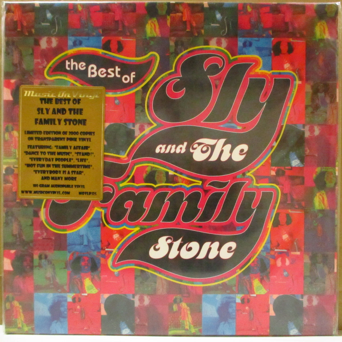 SLY & THE FAMILY STONE (スライ&ザ・ファミリー・ストーン) - The Best Of Sly And The Family Stone (EU '21 2000枚限定再発「ピンク Vinyl」ステレオLPx2枚組) ベスト全20曲