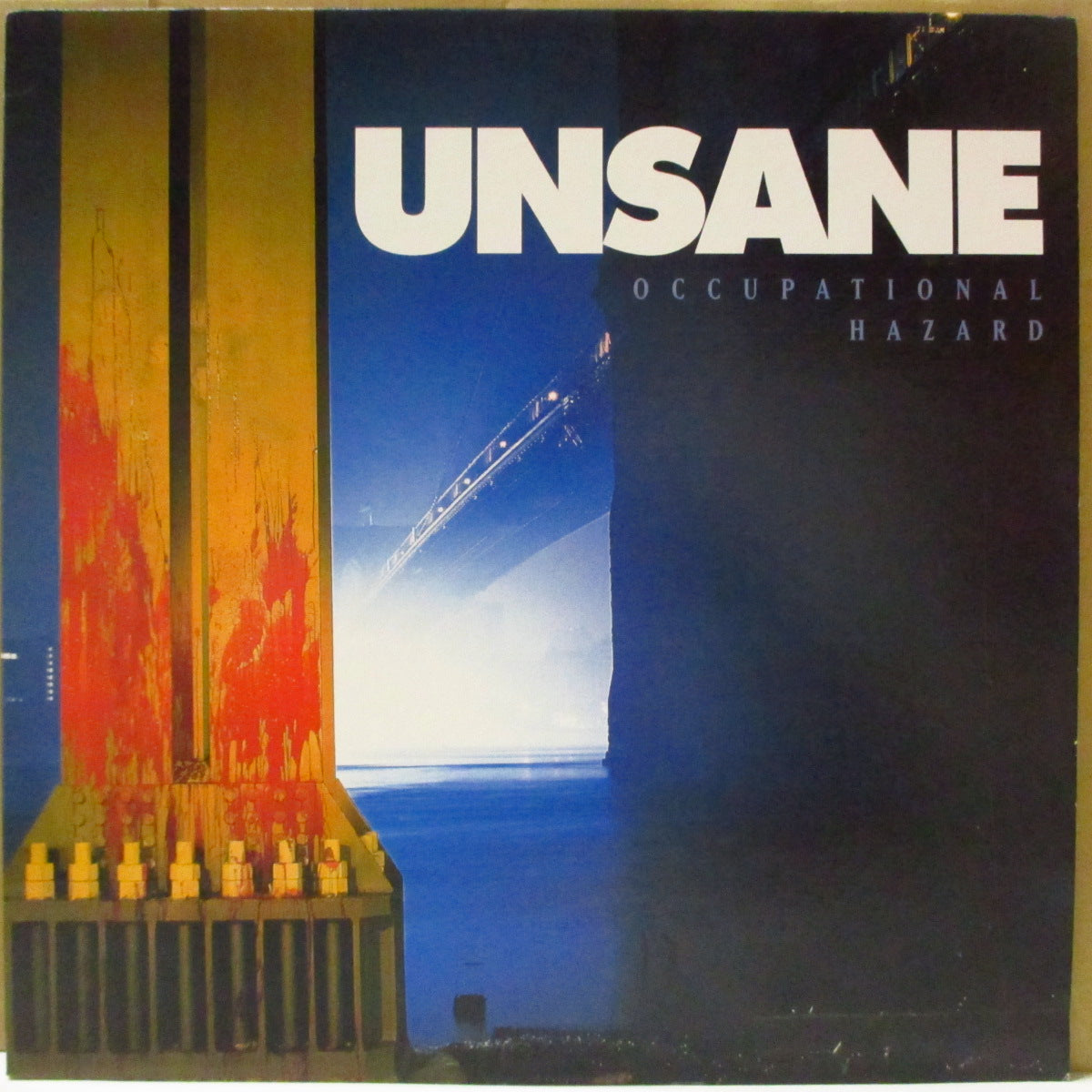 UNSANE (アンセイン) - Occupational Hazard (US '98 限定1,000枚「黒
