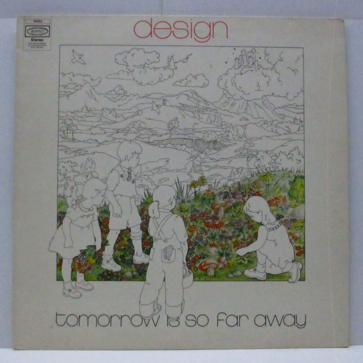 DESIGN (デザイン) - Tomorrow Is So Far Away (UK オリジナル LP+インサート)英サンシャインポップ '72年セカンドアルバム!
