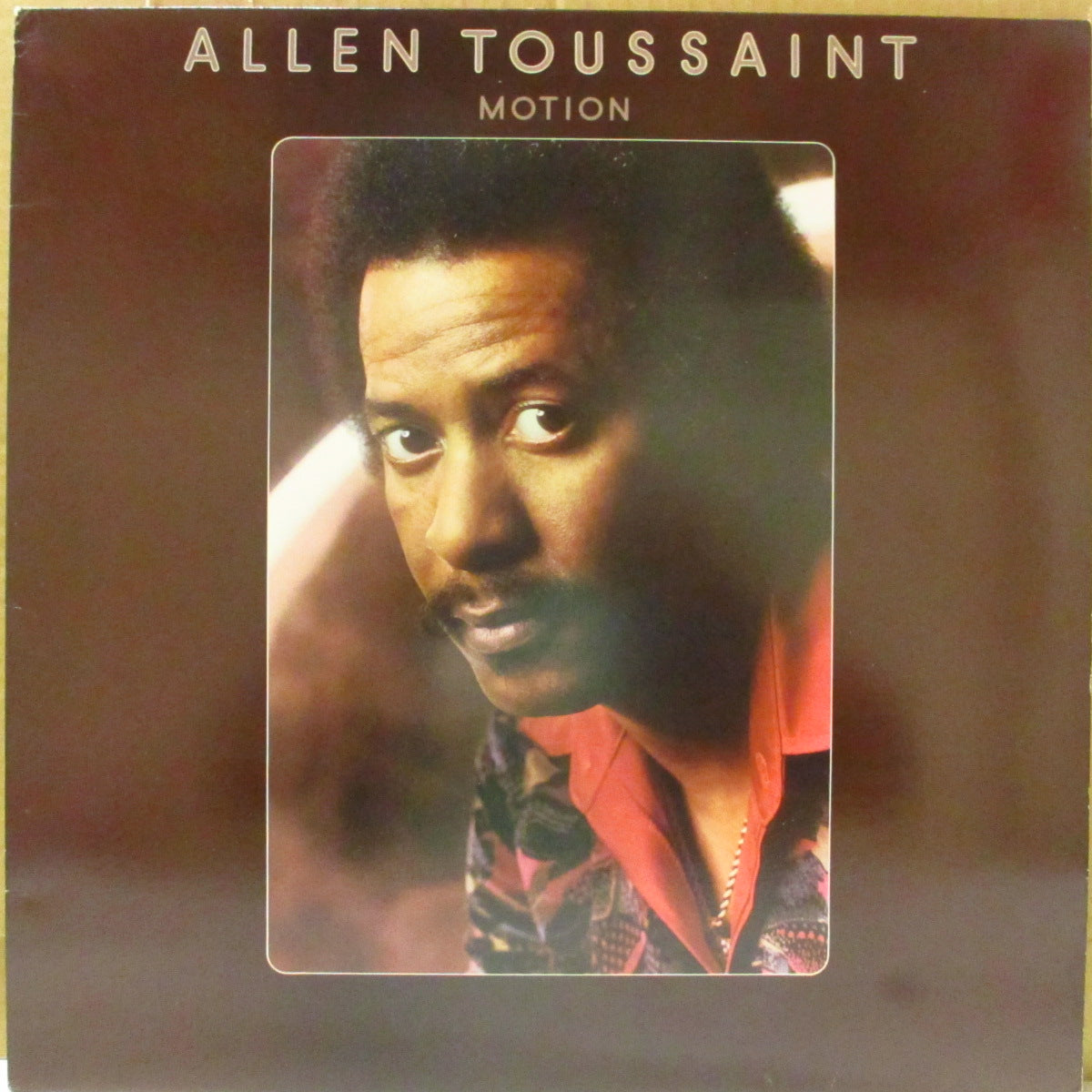 ALLEN TOUSSAINT (アラン・トゥーサン) - Motion (UK '78 オリジナル・ステレオ LP) 軽快ニューオーリンズ・セカンドライン・ファンク名作