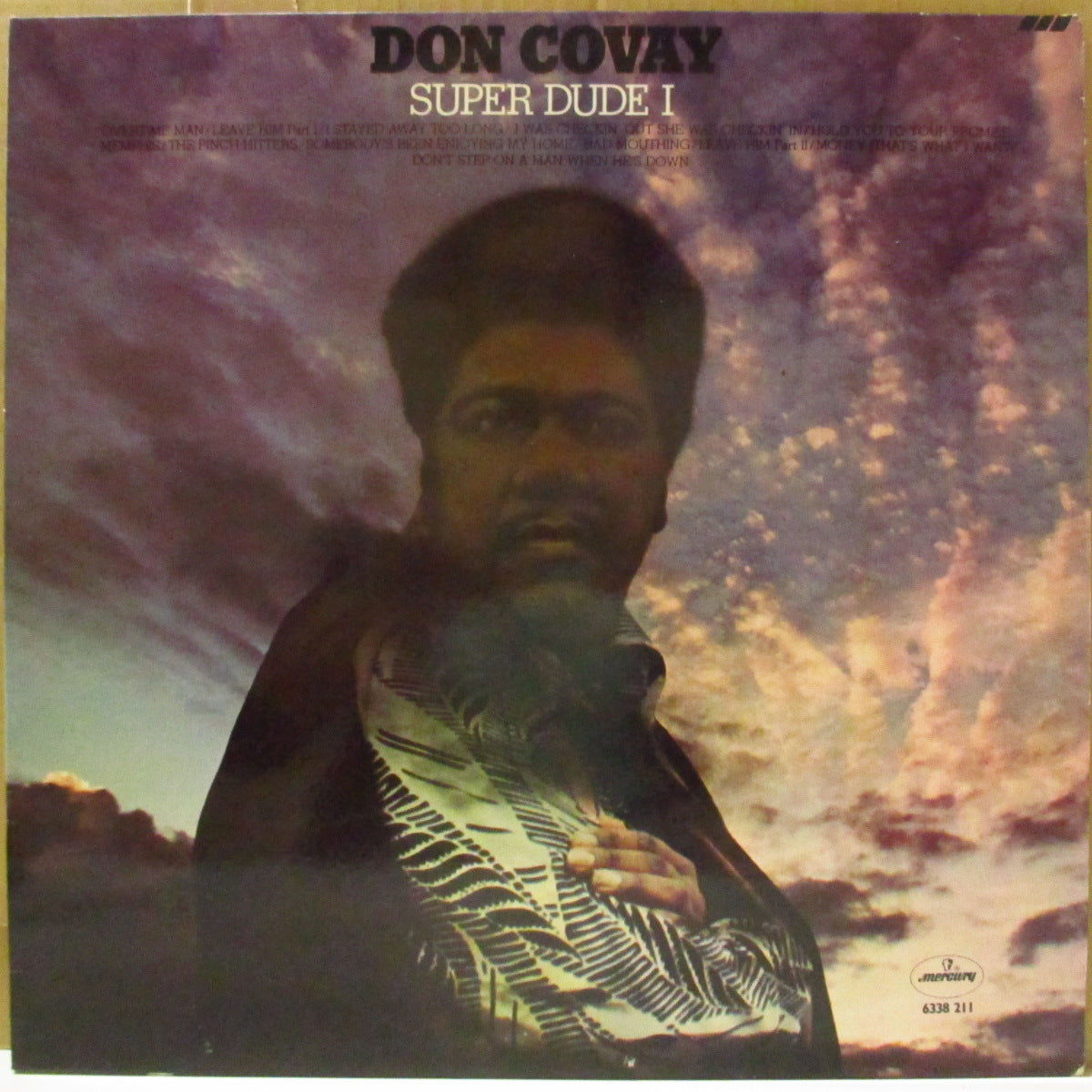 DON COVAY (ドン・コヴェイ) - Super Dude I (UK '73 オリジナル・ステレオ LP/両面コーティング・ジャケ) 隠れ名作ファンク・アルバム!