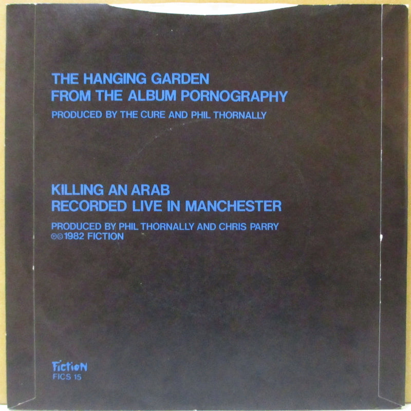 CURE, THE (ザ・キュアー)  - The Hanging Garden (UK オリジナル「ペーパーラベ 」7インチ+光沢ソフト紙ジャケ)