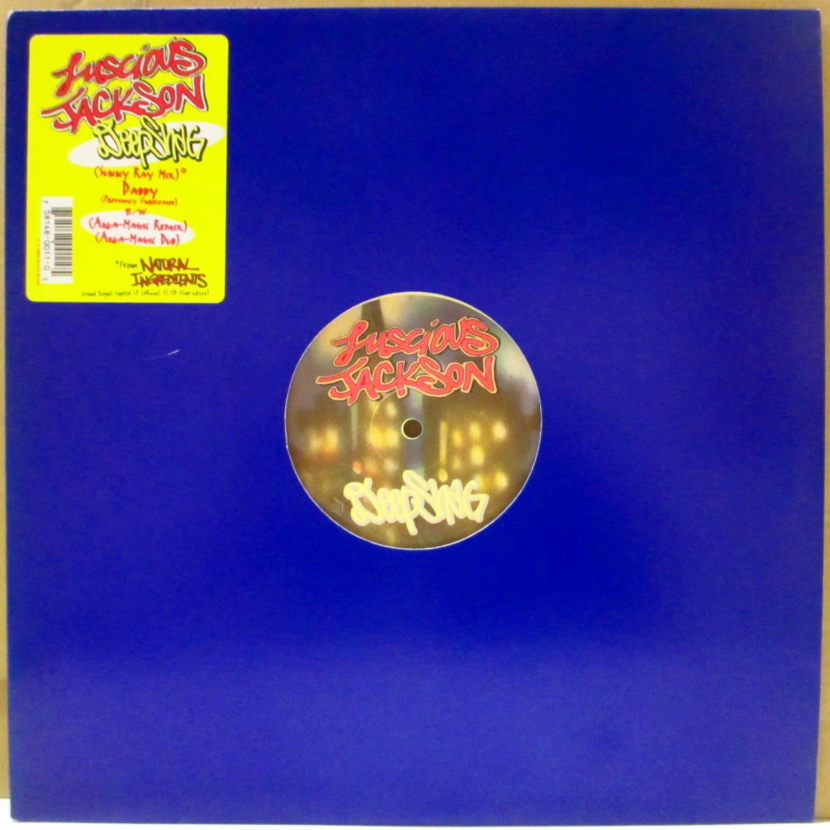LUSCIOUS JACKSON (ルシャス・ジャクソン) - Deep Shag (US '94 限定33回転4曲入り「クリーム盤」 12インチ/レアステッカー付きダイカットスリーブ)