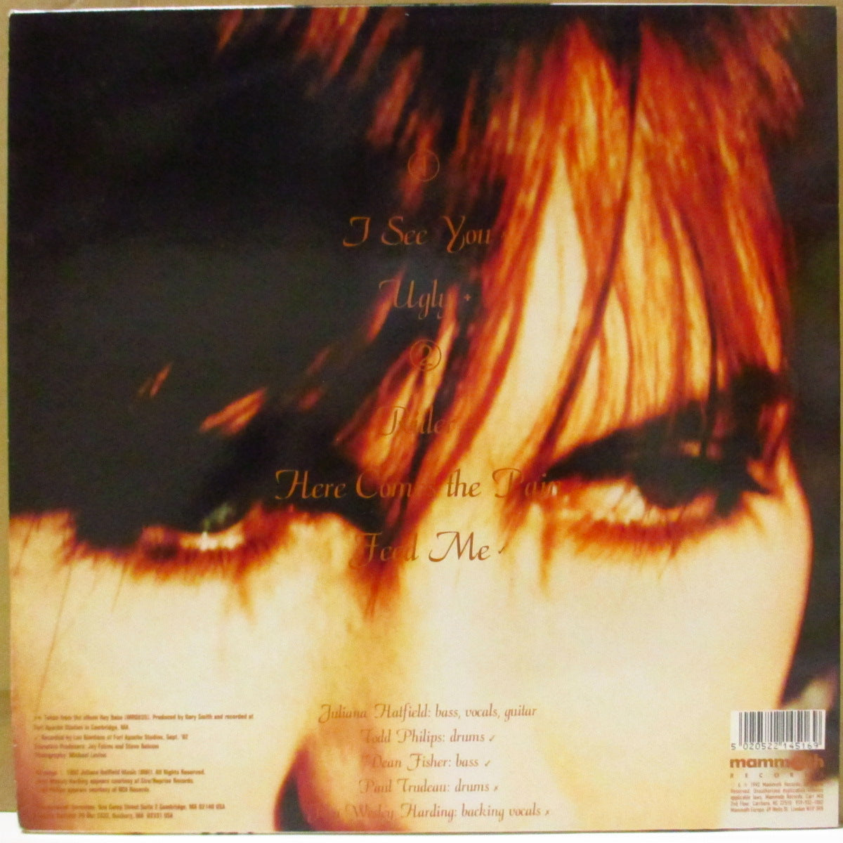 JULIANA HATFIELD (ジュリアナ・ハットフィールド) - I See You +4 (UK '92 オリジナル5曲入り 12インチ)