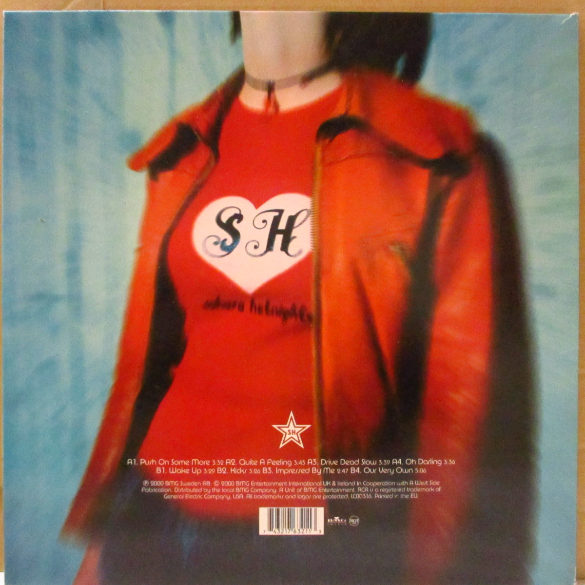 SAHARA HOTNIGHTS (サハラ・ホットナイツ) - C'mon Let's Pretend (UK '00 オリジナル8曲入り MLP/レアステッカー付き光沢見開きジャケ)