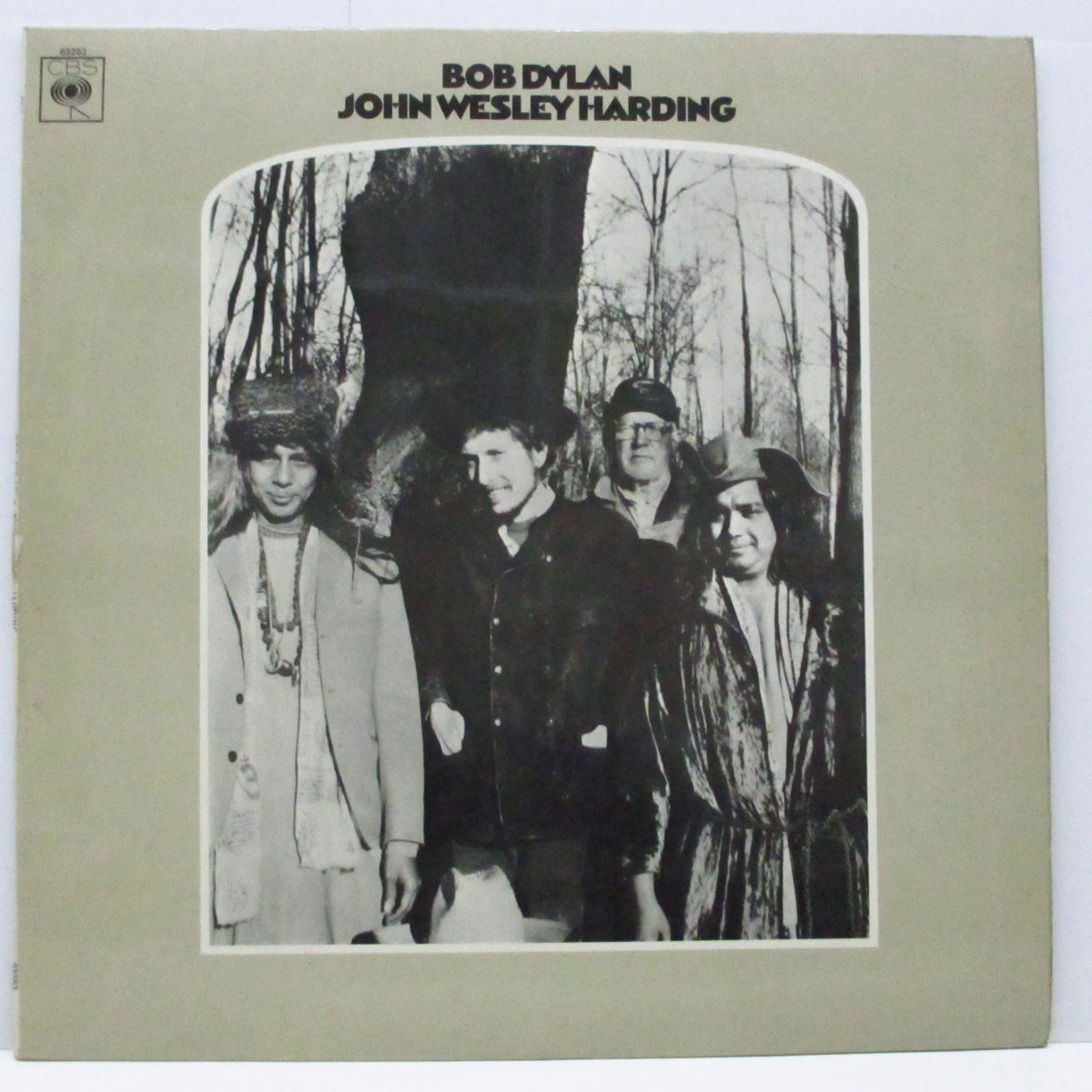 BOB DYLAN (ボブ・ディラン) - John Wesley Harding (UK オリジナル「モノラル」LP/表面コーティングジャケ)