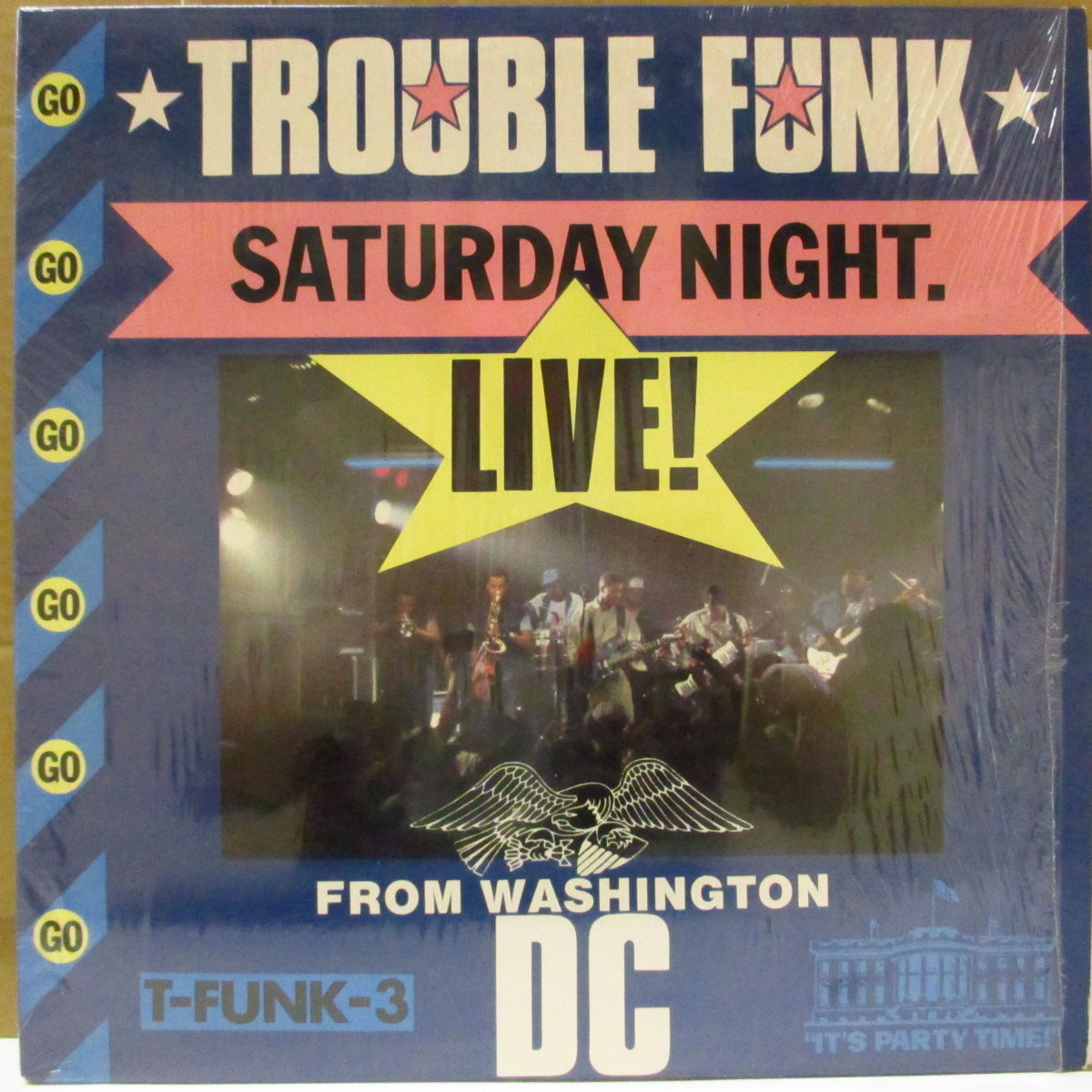 TROUBLE FUNK (トラブル・ファンク) - Saturday Night. Live From Washington DC (US '85 オリジナル LP) ライブアルバム
