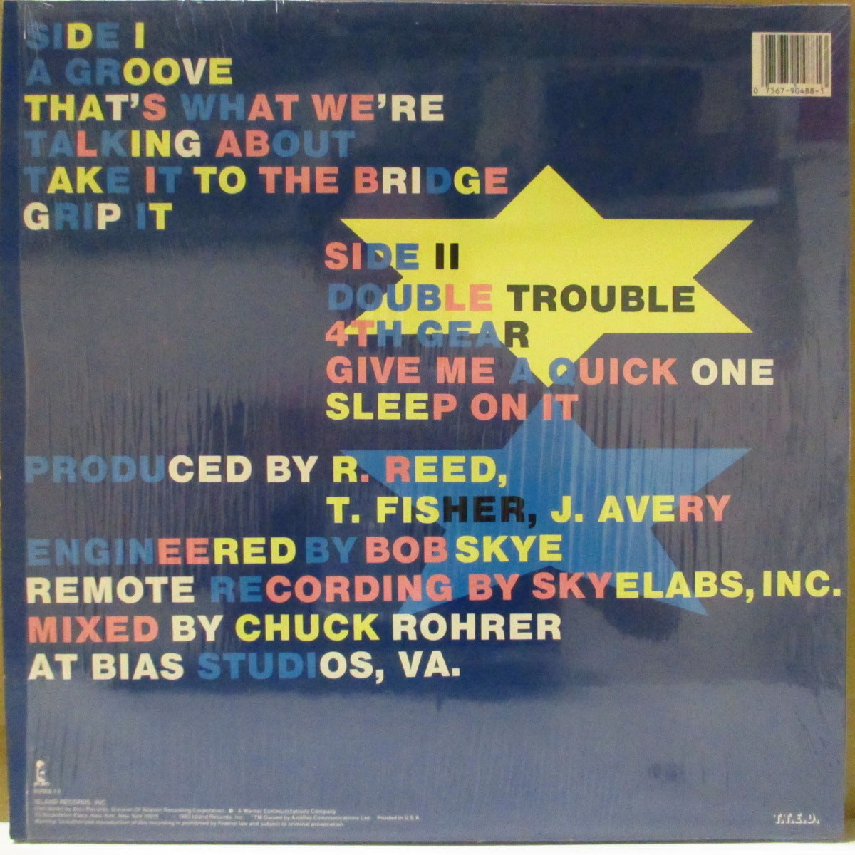 TROUBLE FUNK (トラブル・ファンク) - Saturday Night. Live From Washington DC (US '85 オリジナル LP) ライブアルバム