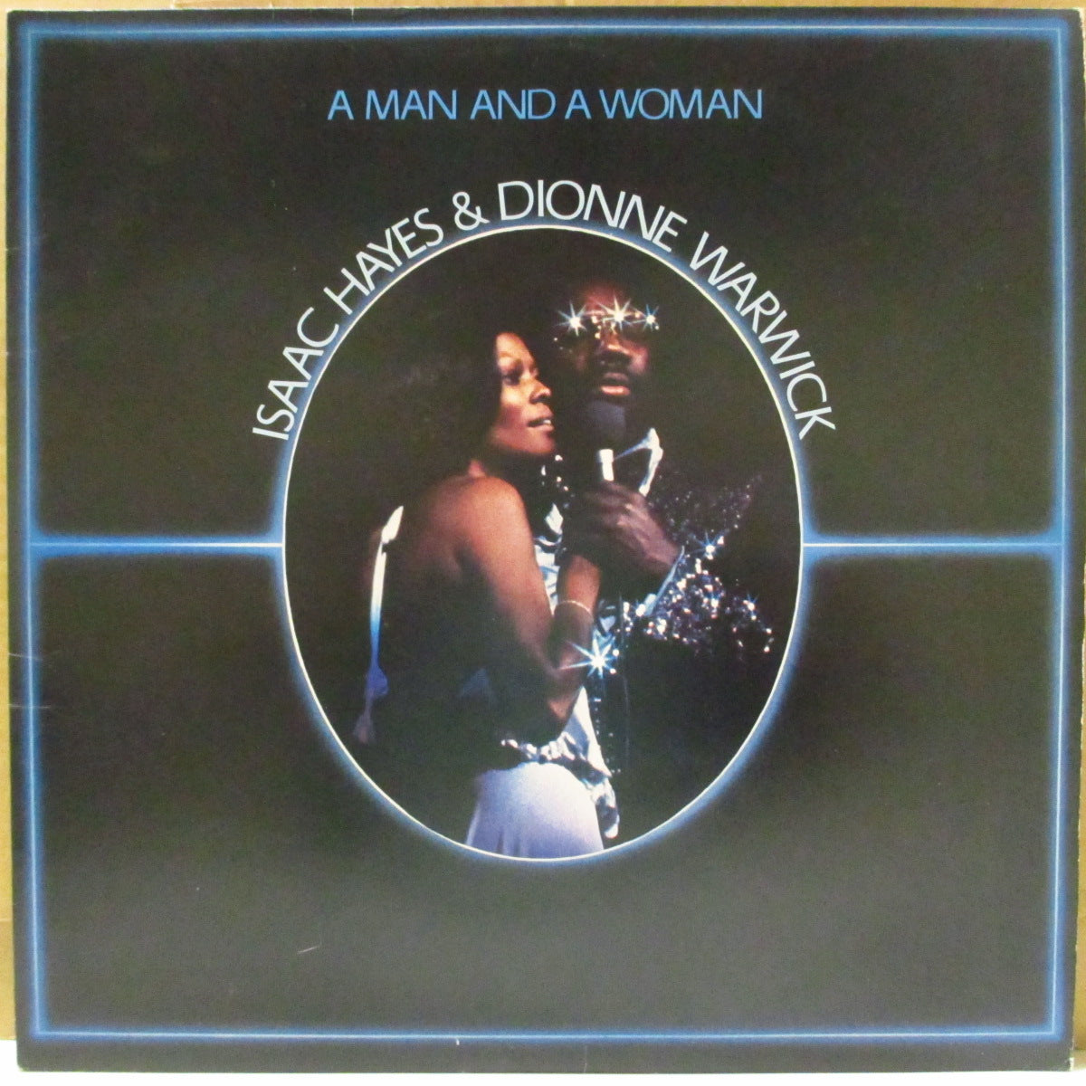 ISAAC HAYES & DIONNE WARWICK (アイザック・ヘイズ と ディオンヌ・ワーウィック) - A Man And A Woman (UK '77 オリジナル・ステレオ LPx2枚組/見開きジャケ) 共演ライブ!