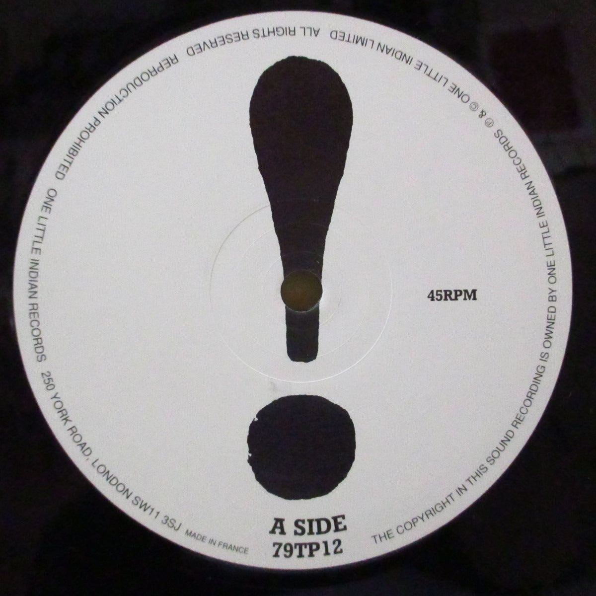 CHUMBAWAMBA & CREDIT TO THE NATION (チャンバワンバ & クレジット・トゥ・ザ・ネイション) - Enough Is Enough +2 (UK オリジナル 12インチ)