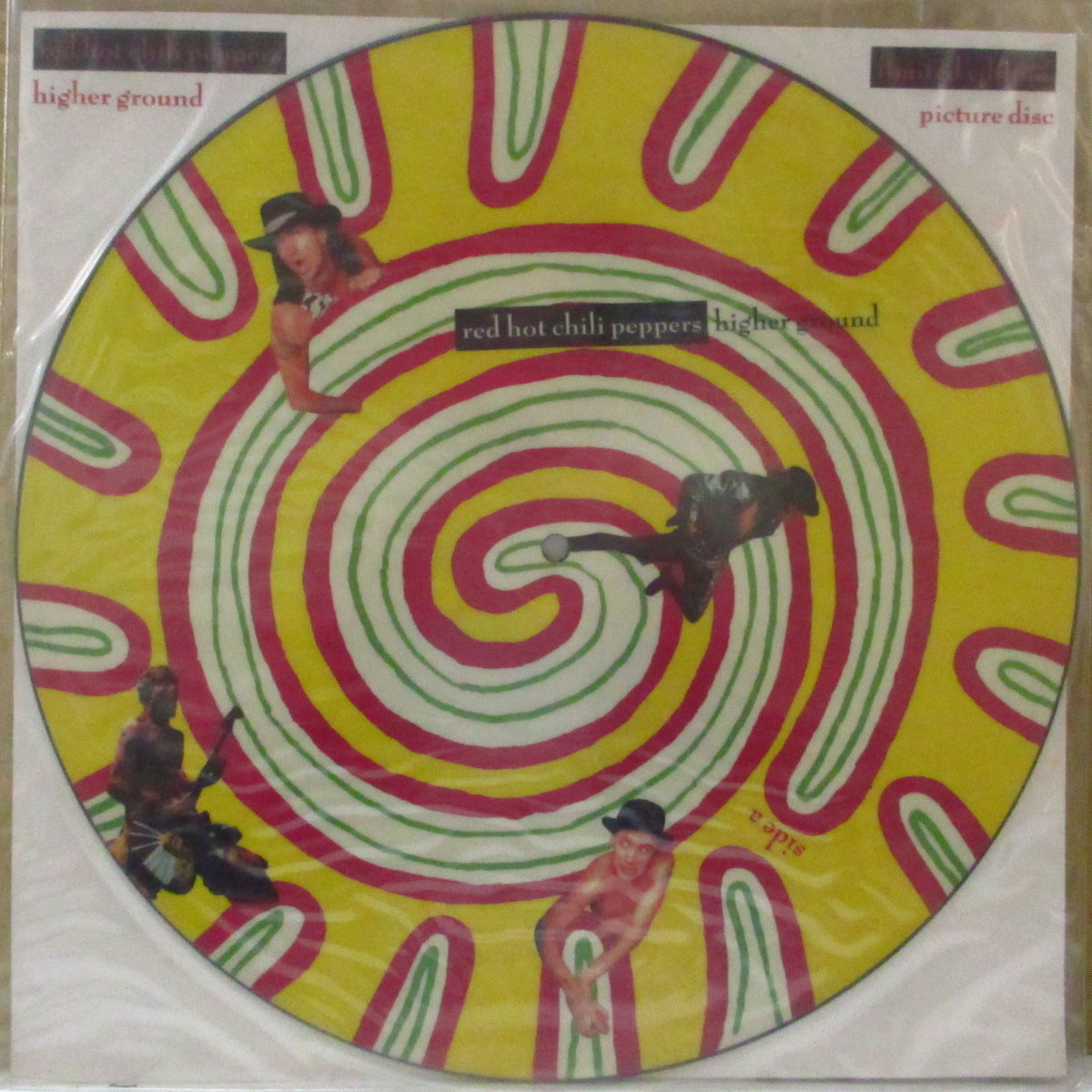 RED HOT CHILI PEPPERS (レッド・ホット・チリ・ペッパーズ) - Higher Ground (UK 限定ピクチャー 12インチ+PVC, インサート)