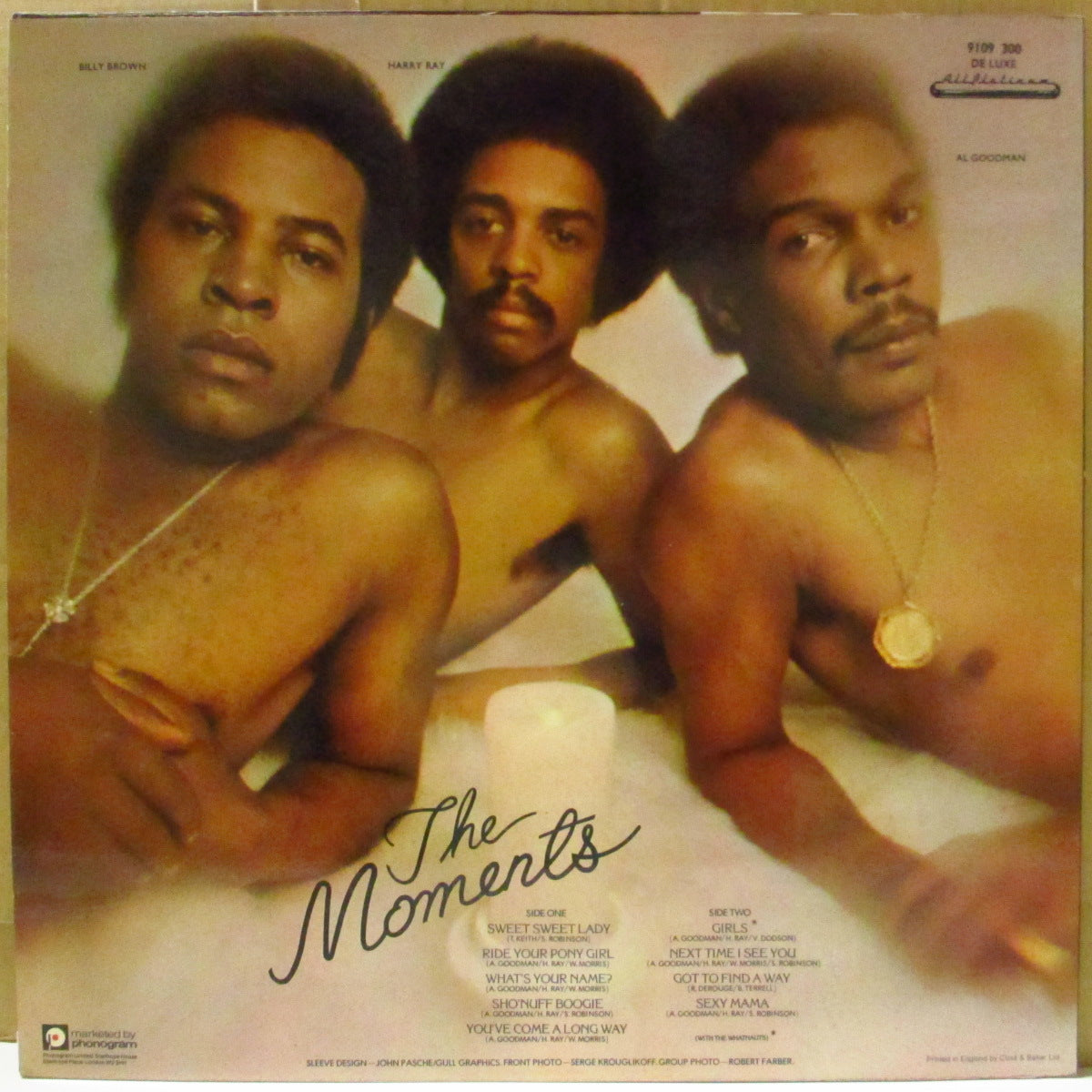 MOMENTS, THE (ザ・モーメンツ) - Those Sexy Moments (UK '74 オリジナル・ステレオ LP/両面コーティング・ジャケ) ヒット曲満載甘茶ソウル名作!