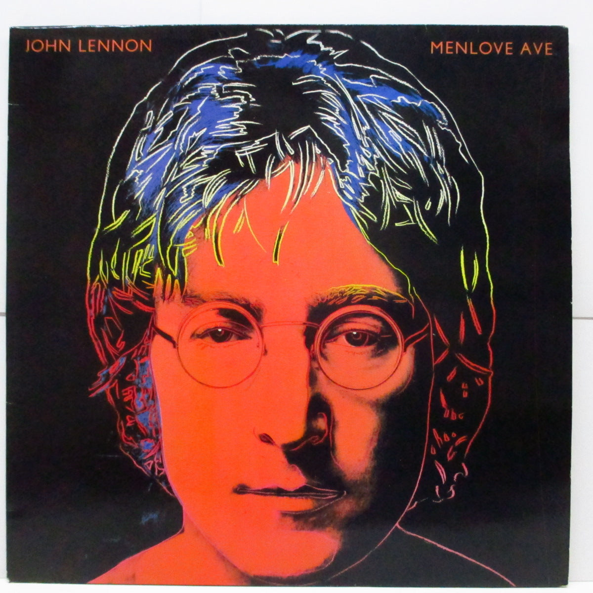 JOHN LENNON (ジョン・レノン) - Menlove Ave (UK オリジナル LP/インナー無し)