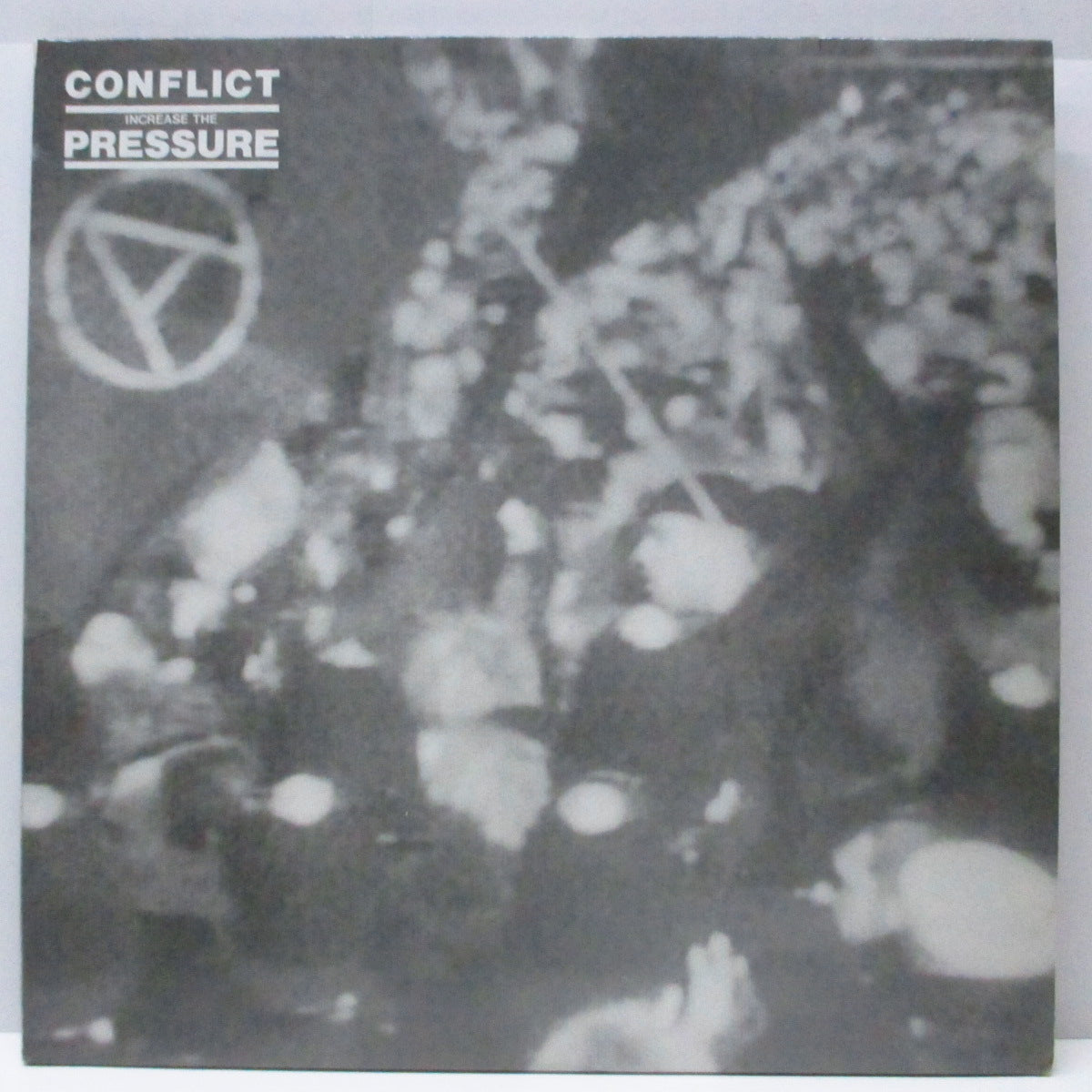 CONFLICT (コンフリクト) - Increase The Pressure (UK & German 90's 再発 LP/「EFA 75097-1」見開ジャケ)'84年セカンド!