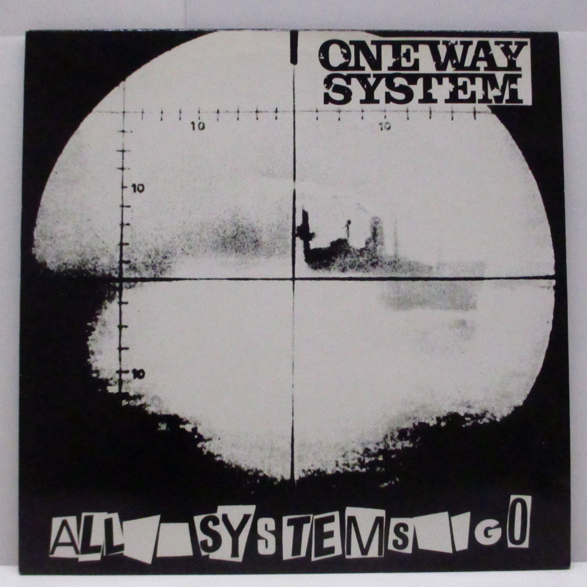 ONE WAY SYSTEM (ワンウェイ・システム) - All Systems Go (UK '96 再発「黒盤」 LP+インサート/AHOY LP 14) '83年ファースト!
