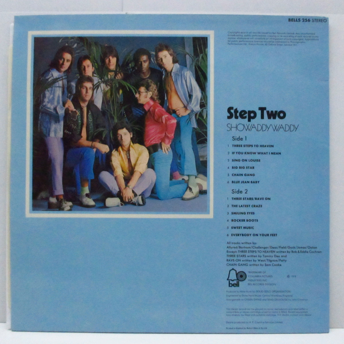 SHOWADDYWADDY (ショワディワディ) - Step Two (UK オリジナル「銀ラベ」LP/コーティングジャケ)