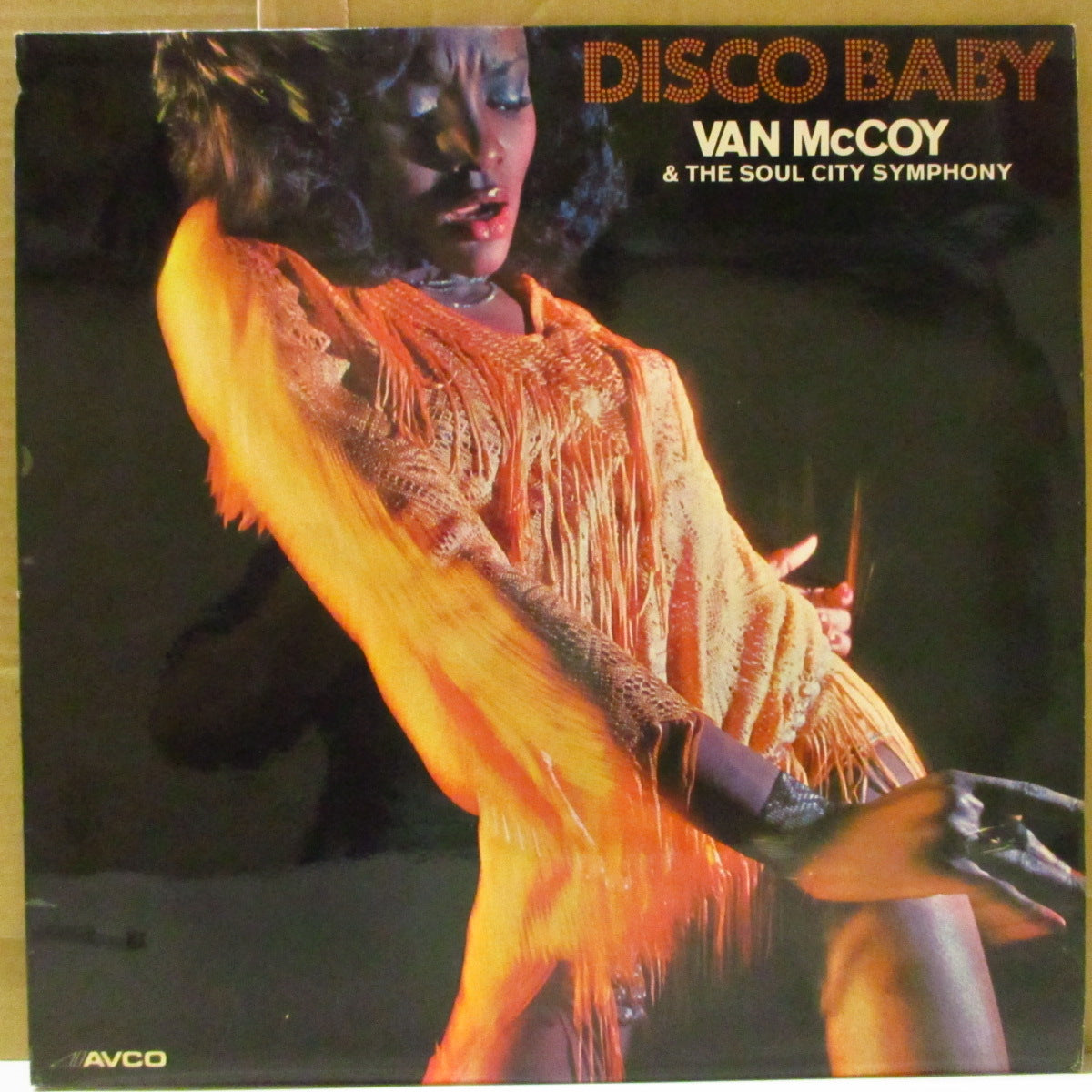 VAN McCOY (ヴァン・マッコイ) - Disco Baby (UK '75 オリジナル・ステレオ LP/両面コーティング・ジャケ) ディスコ名曲「ザ・ハッスル」他名作!