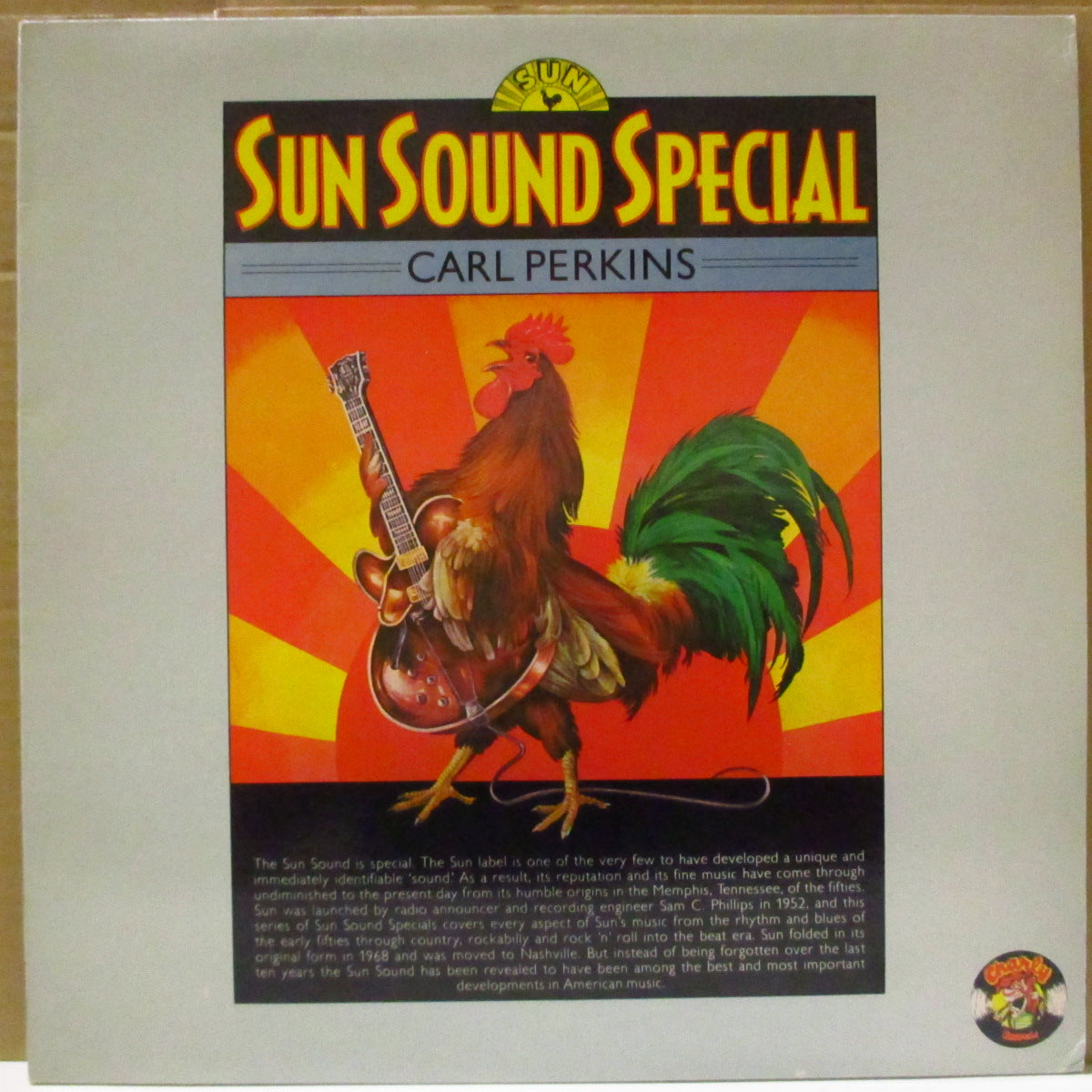 CARL PERKINS (カール・パーキンス) - Sun Sound Special (UK '78 オリジナル・モノラル LP)ウラ・ベスト的内容のコンピ