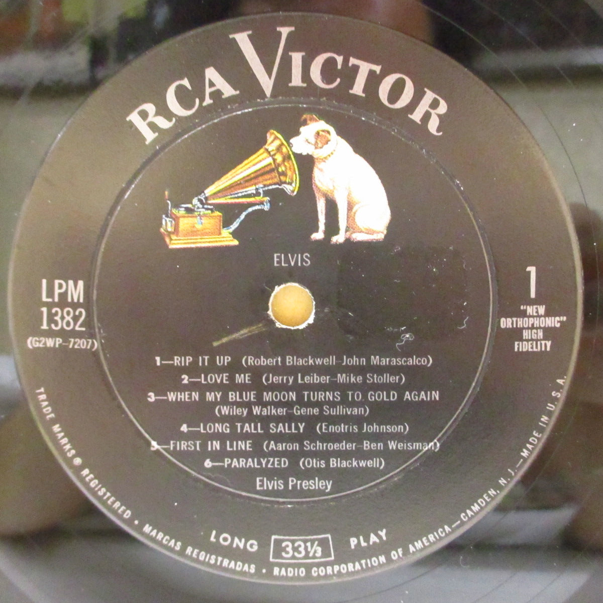 ELVIS PRESLEY (エルヴィス・プレスリー) - Elvis (2nd Album) (US '56 オリジナル・モノラルLP/Ad.CVR #3)