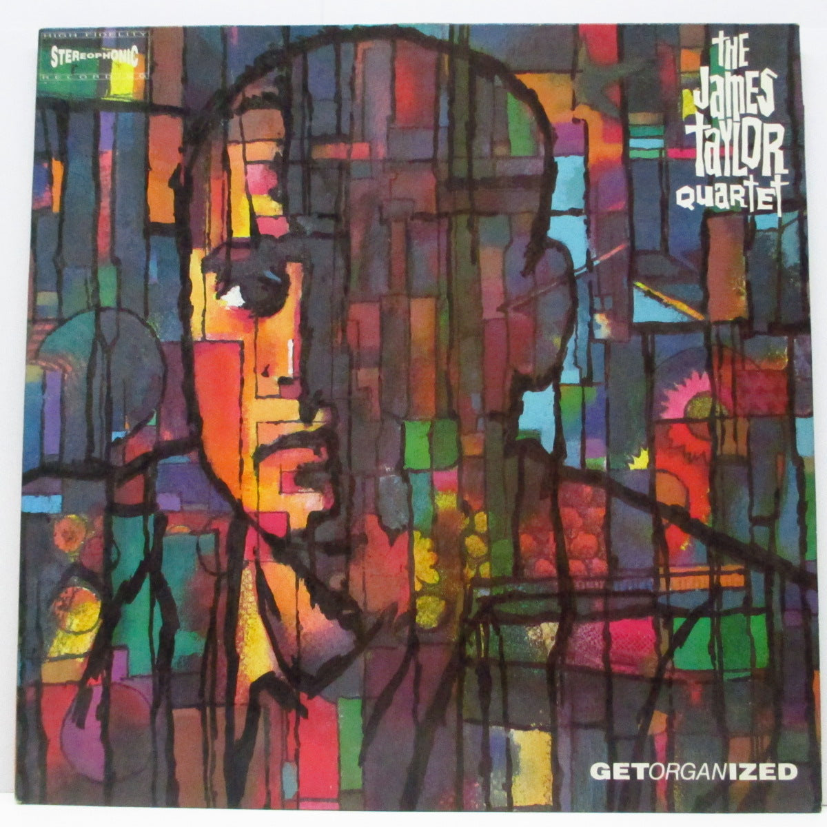 JAMES TAYLOR QUARTET (ジェームス・テイラー・クァルテット) - Get Organized (UK オリジナル LP)