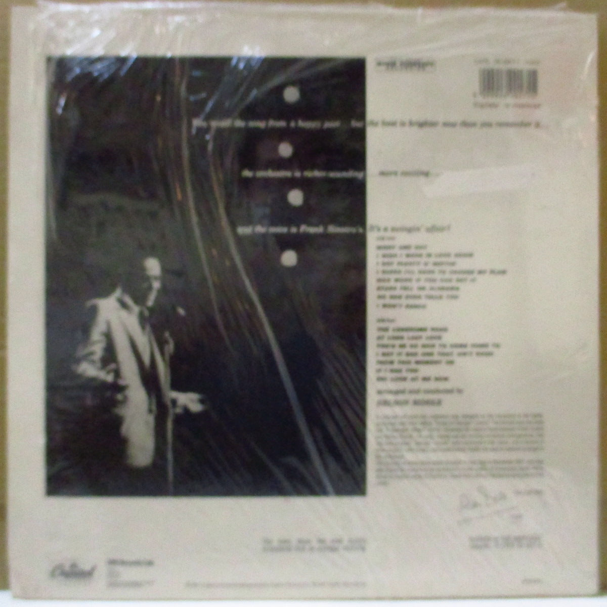 FRANK SINATRA (フランク・シナトラ) - A Swingin' Affeir (UK '84 デジタル・リマスター再発モノラル LP)'57年全英1位名作