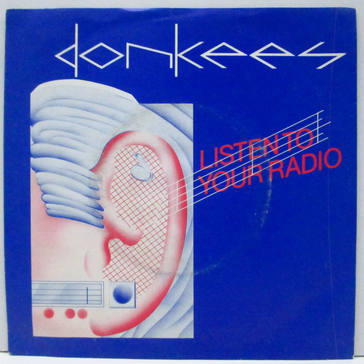 DONKEYS, THE (DONKEES) (ザ ・ドンキーズ) - Listen To Your Radio (UK オリジナル 7"/光沢ソフト紙ジャケ) '81年5th & ラストシングル!