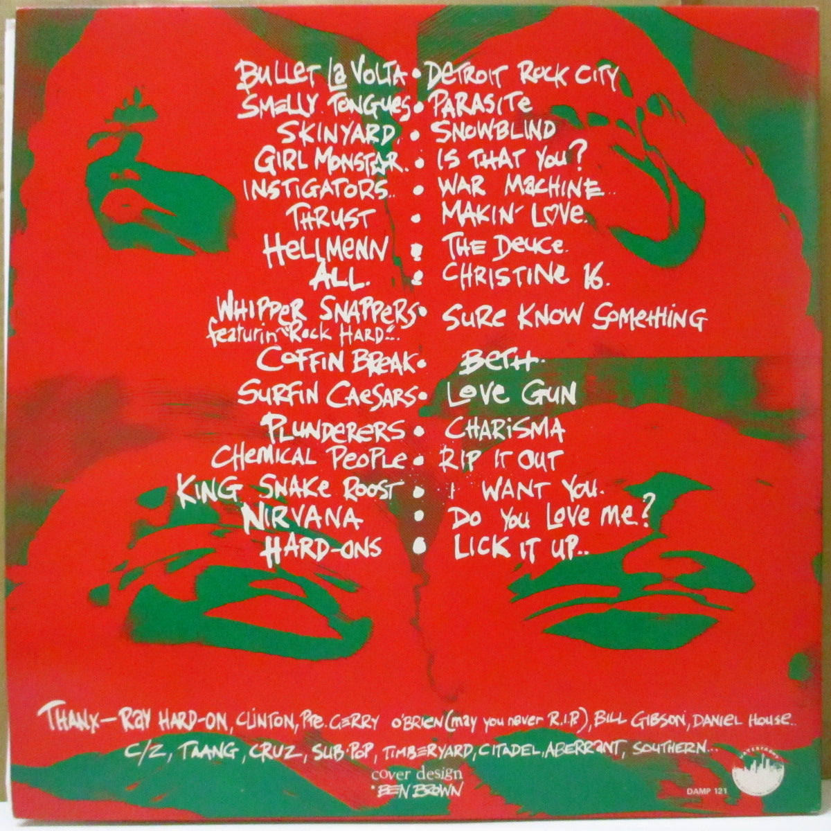 V.A. (OZ-US オルタナ/パンクバンドのKISS名曲カヴァコンピ) - Hard To Believe - A Kiss Covers Compilation (OZ オリジナル 2xLP/光沢見開きジャケ)