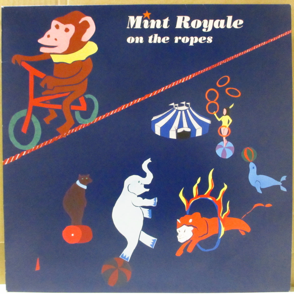MINT ROYALE (ミント・ロイヤル) - On The Ropes (UK '99 オリジナル 2xLP+インサート) 1stアルバム