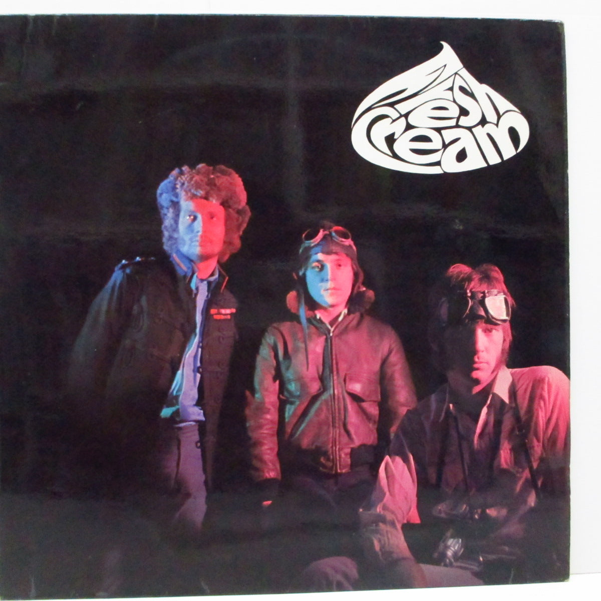 CREAM (クリーム) - Fresh Cream (UK オリジナル「ステレオ」LP/表面コーティングジャケ)