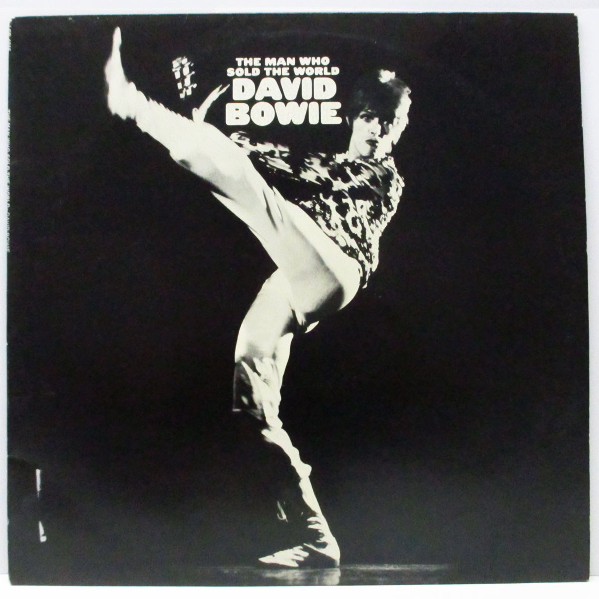 DAVID BOWIE (デヴィッド・ボウイ) - The Man Who Sold The World (UK '72 Titanic Music 再発「オレンジラベ」 LP+ポスター、インナー/「Ziggy」ジャケ)