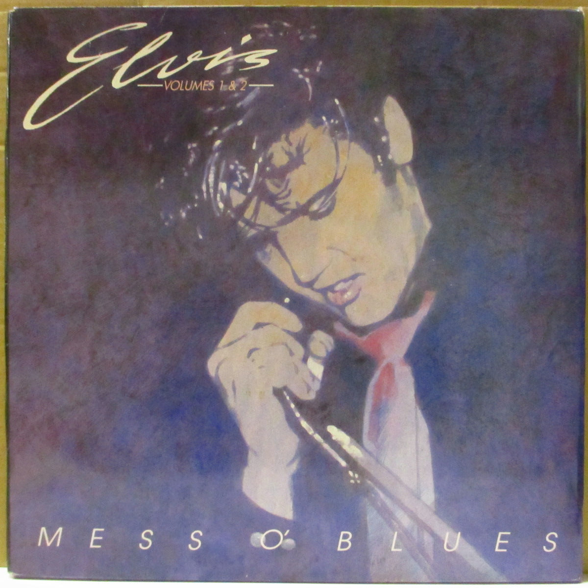 ELVIS PRESLEY (エルヴィス・プレスリー) - Mess O' Blues Volumes 1 & 2 (UK 90's 正規再発ステレオLPx2枚組/アウタージャケ付き)RCA正規ライセンス珍盤!