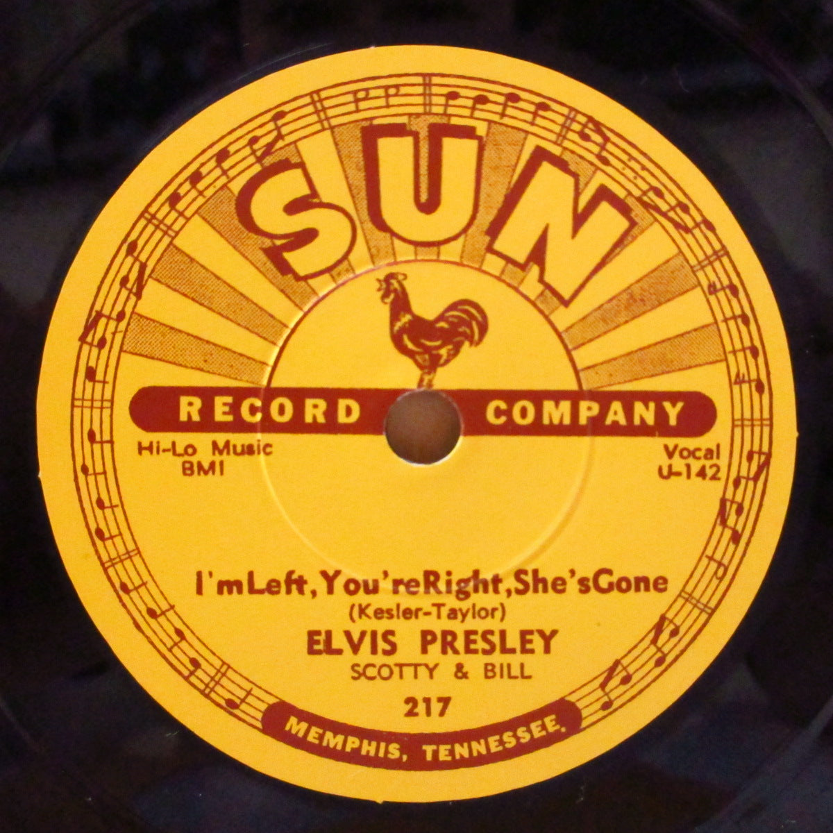 ELVIS PRESLEY (エルヴィス・プレスリー) - Baby Let's Play House (EU '17 正規限定再発78回転10インチ・シングル)