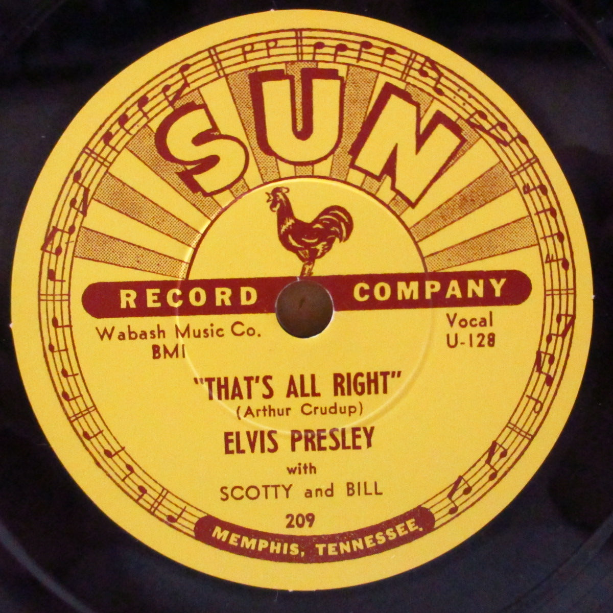 ELVIS PRESLEY (エルヴィス・プレスリー) - That's All Right (EU '17 正規限定再発78回転10インチ・シングル)
