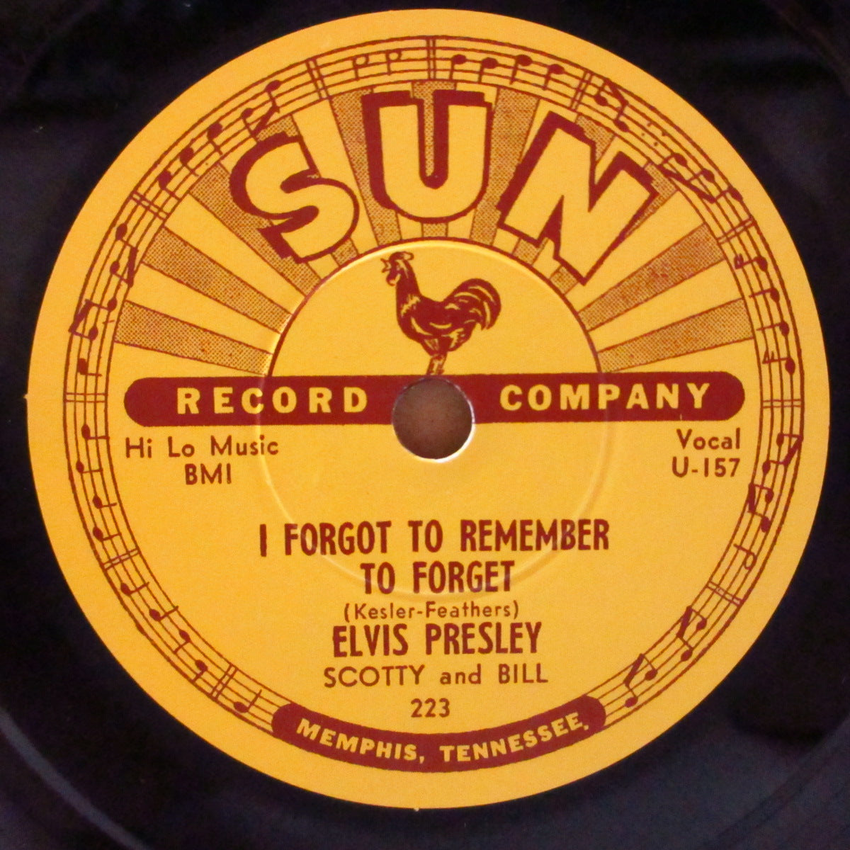ELVIS PRESLEY (エルヴィス・プレスリー) - Mystery Train (EU '17 正規限定再発78回転10インチ・シングル)