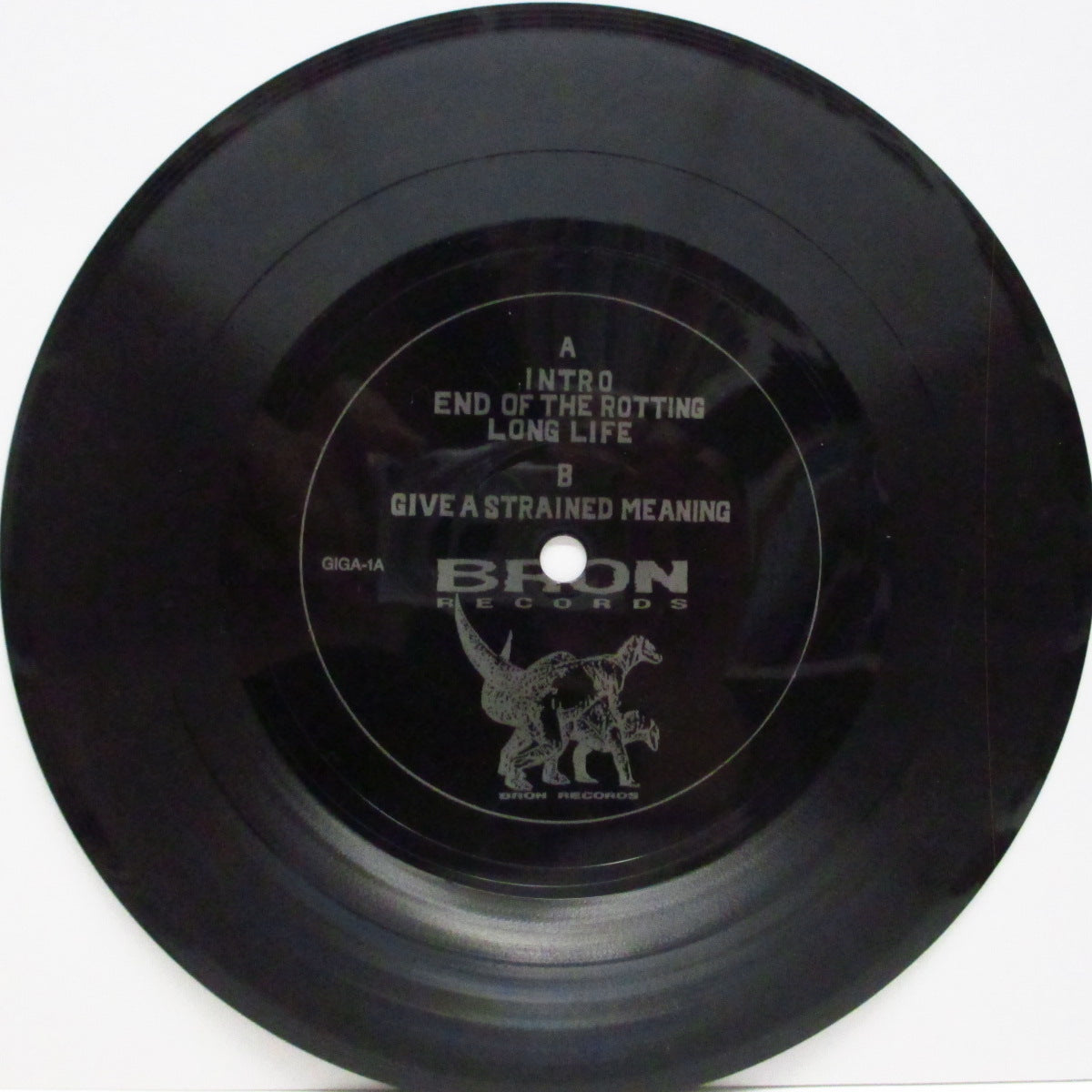 RISE FROM THE DEAD (ライズ・フロム・ザ・デッド) - ハラグロ (Japan '90 オリジナル4曲入り 7" FLEXI /光沢折り畳みジャケ) 布パッチ無し!
