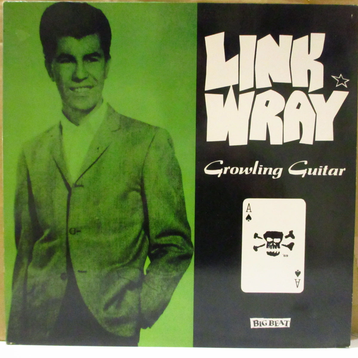 LINK WRAY (リンク・レイ) - Growling Guitar (UK '87 オリジナル LINK WRAY (リンク・レイ) - Growling Guitar (UK '87 オリジナル